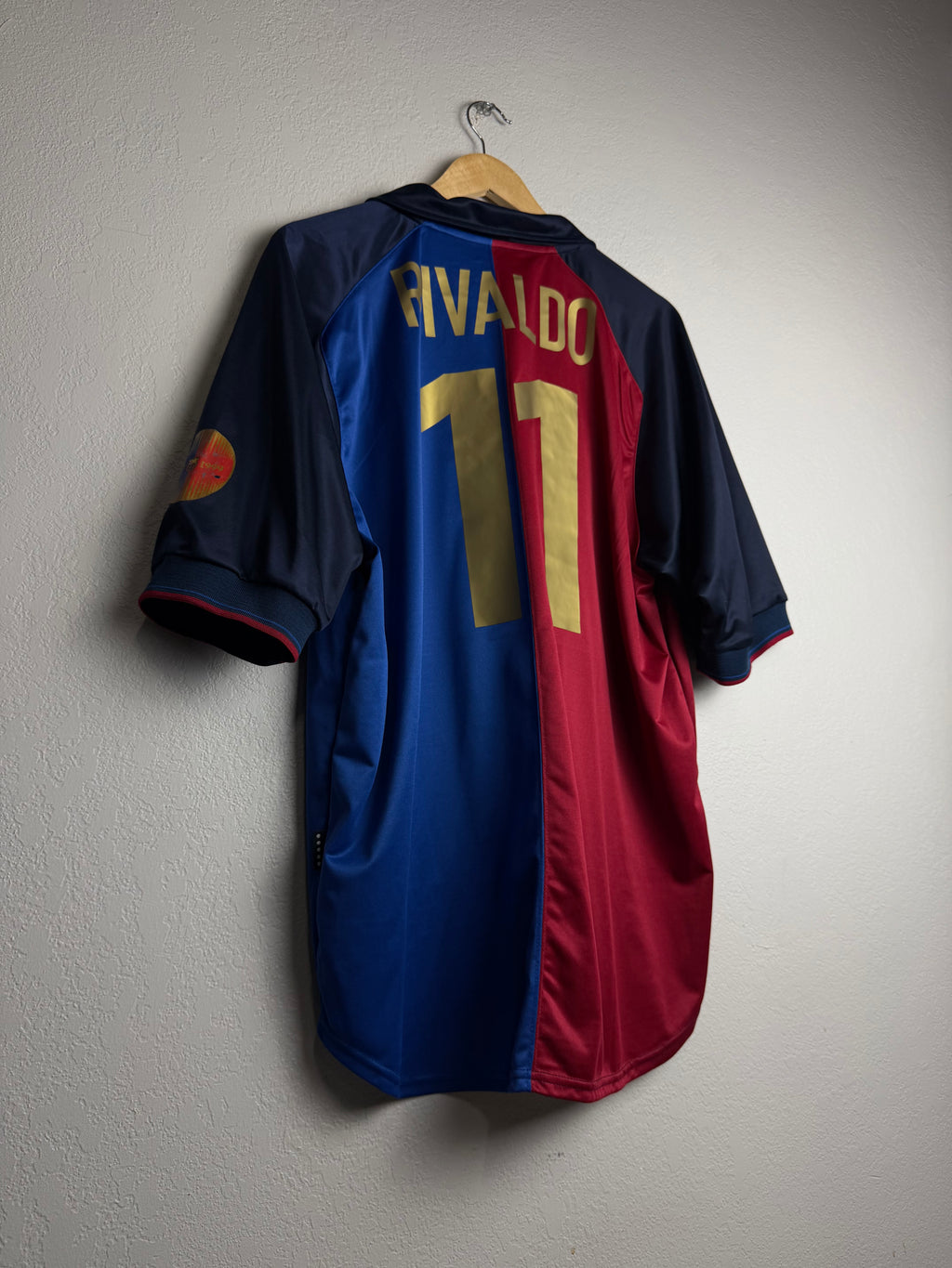 F.C Barcelona 1999/2000 Centenary Jersey #11 Rivaldo