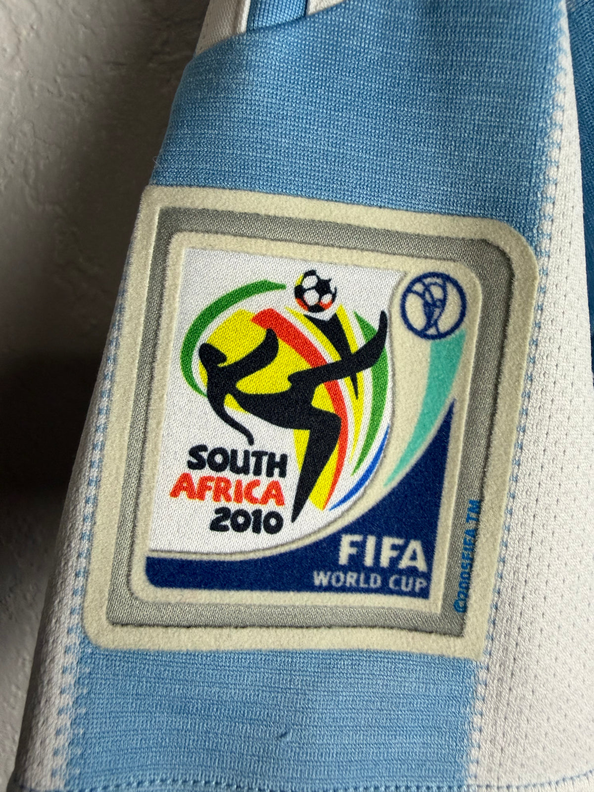 Argentina National Team 2010 Home Jersey #10 Messi