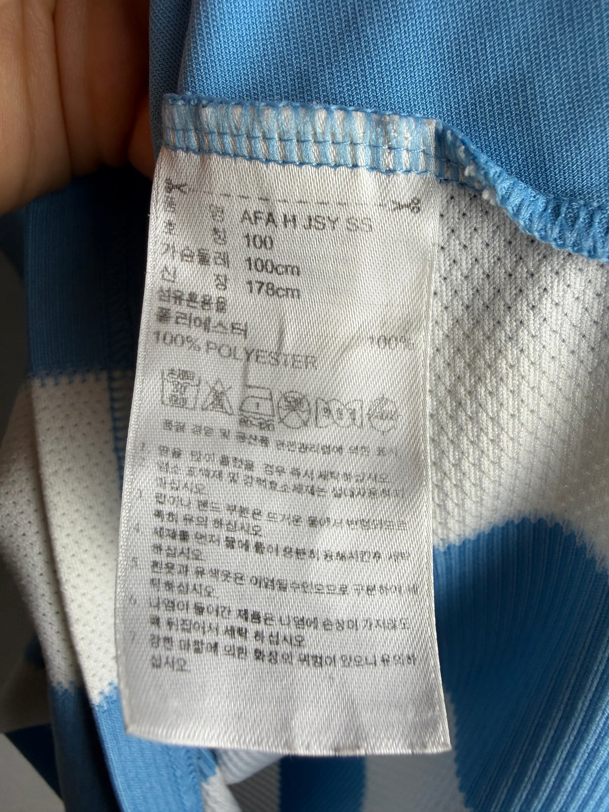 Argentina National Team 2010 Home Jersey #10 Messi