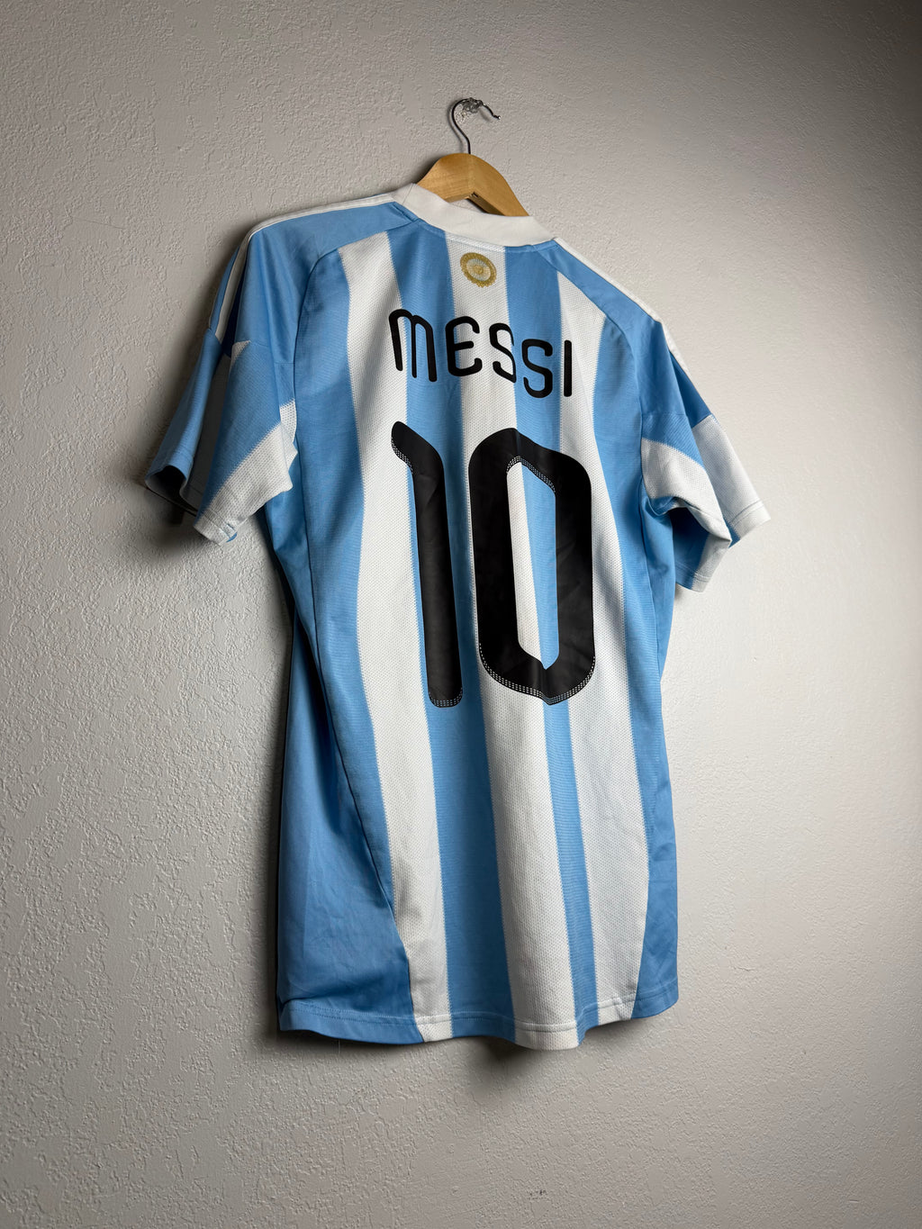 Argentina National Team 2010 Home Jersey #10 Messi