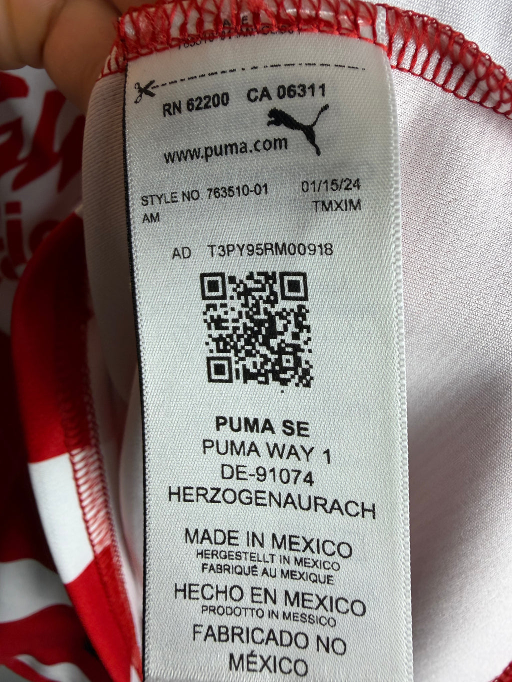 CD Guadalajara Chivas 2023/24 Home Jersey #34 Hormiga