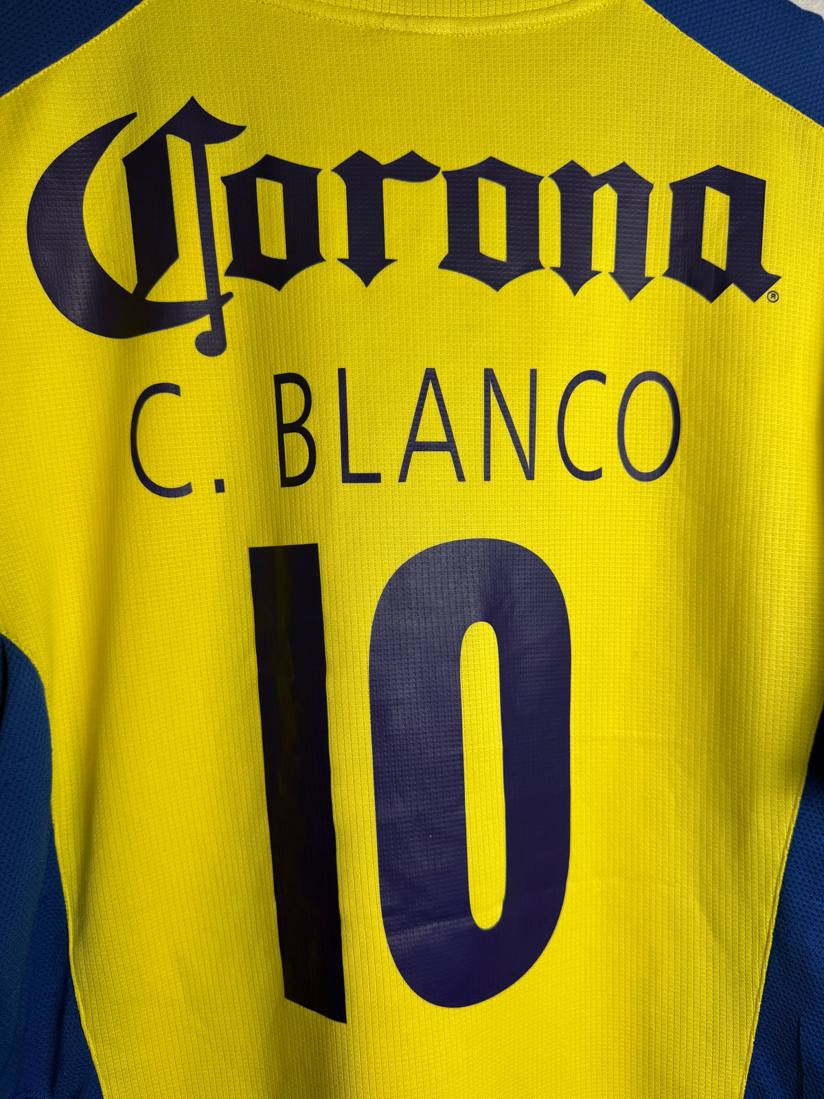 Club America 2004/05 Home Jersey #10 Blanco