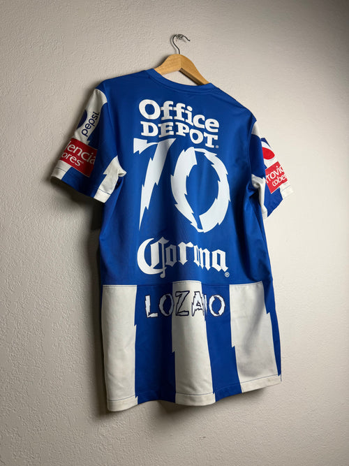 C.F Pachuca 2013/14 Home Jersey #70 Lozano