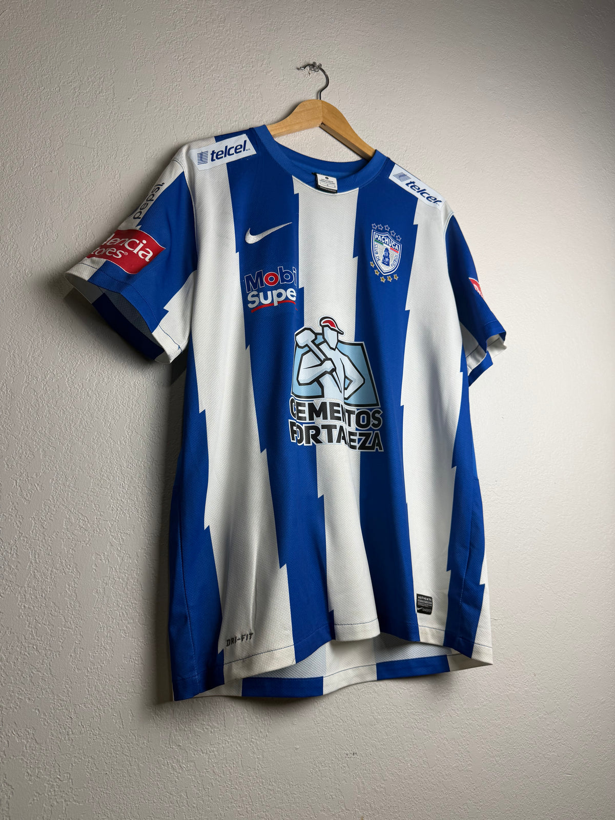 C.F Pachuca 2013/14 Home Jersey #70 Lozano