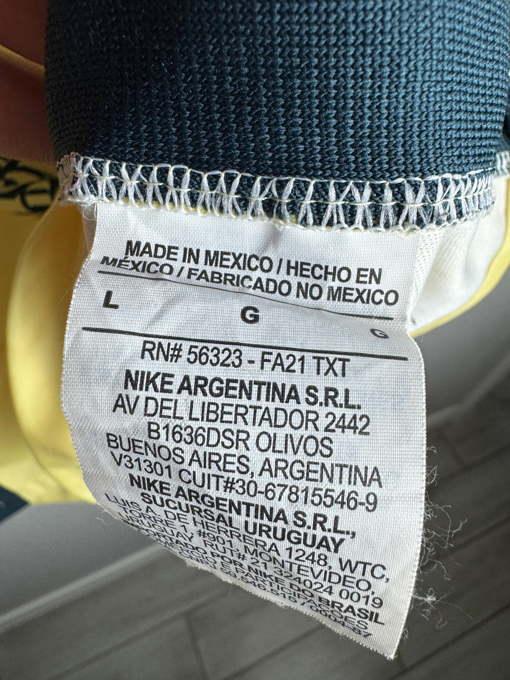 Club America 2021/22 Home Jersey #10 Cordova