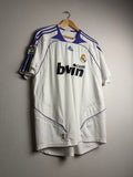 Real Madrid C.F 2007/08 Home Jersey #5 Cannavaro