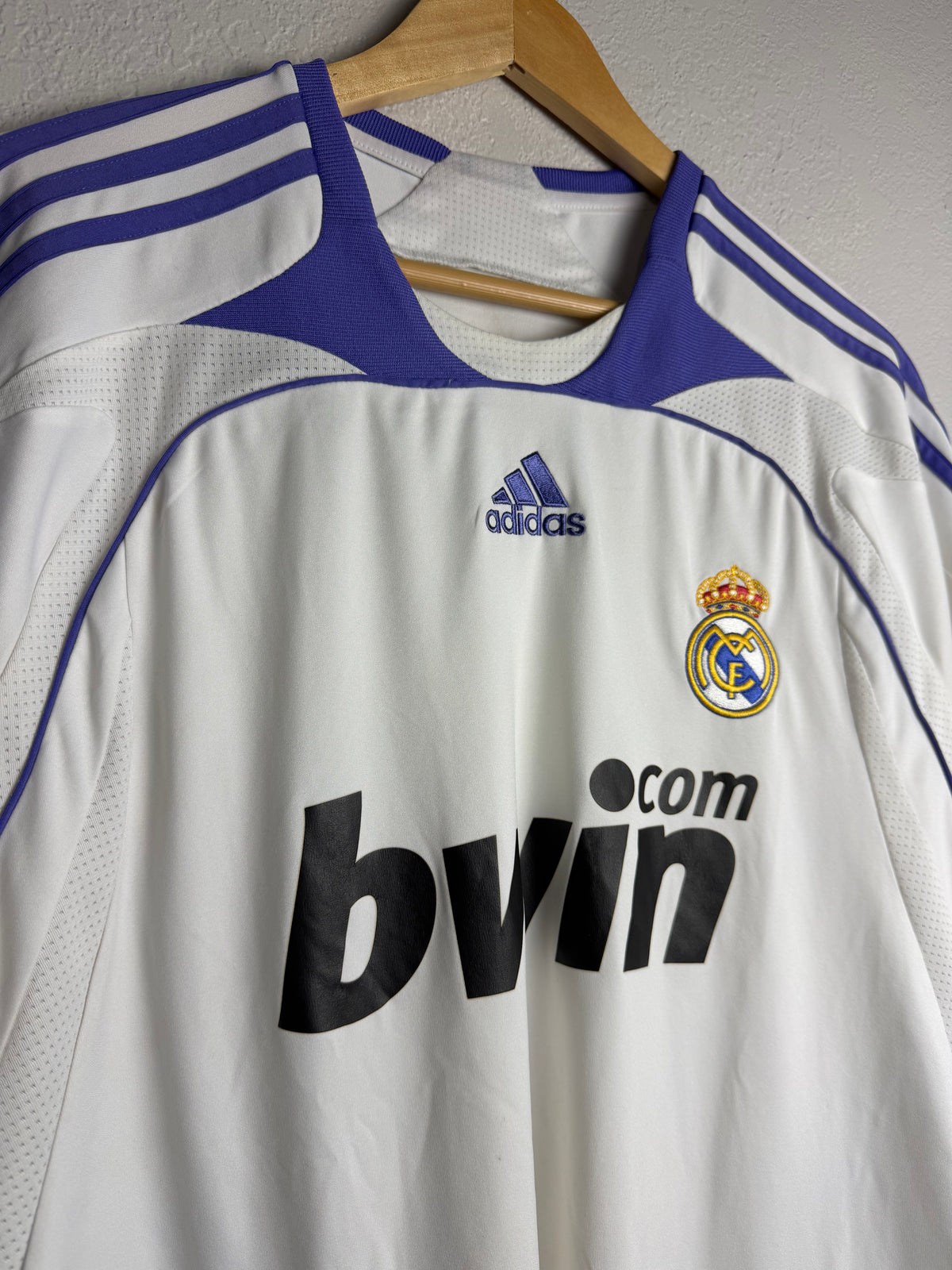Real Madrid C.F 2007/08 Home Jersey #5 Cannavaro
