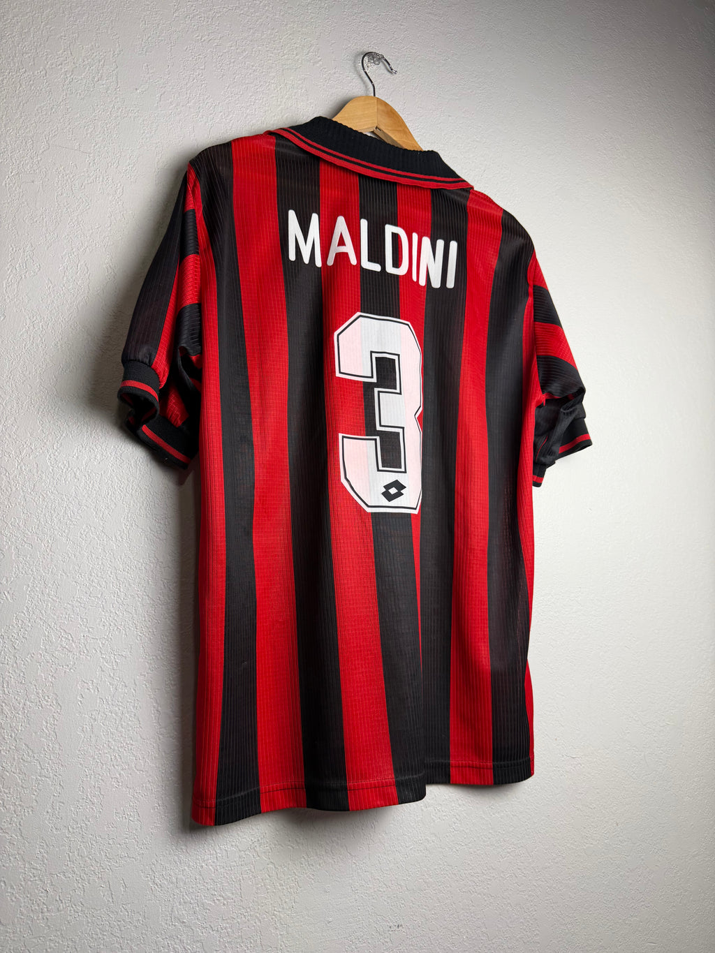 AC Milan 1997/98 Home Jersey #3 Maldini