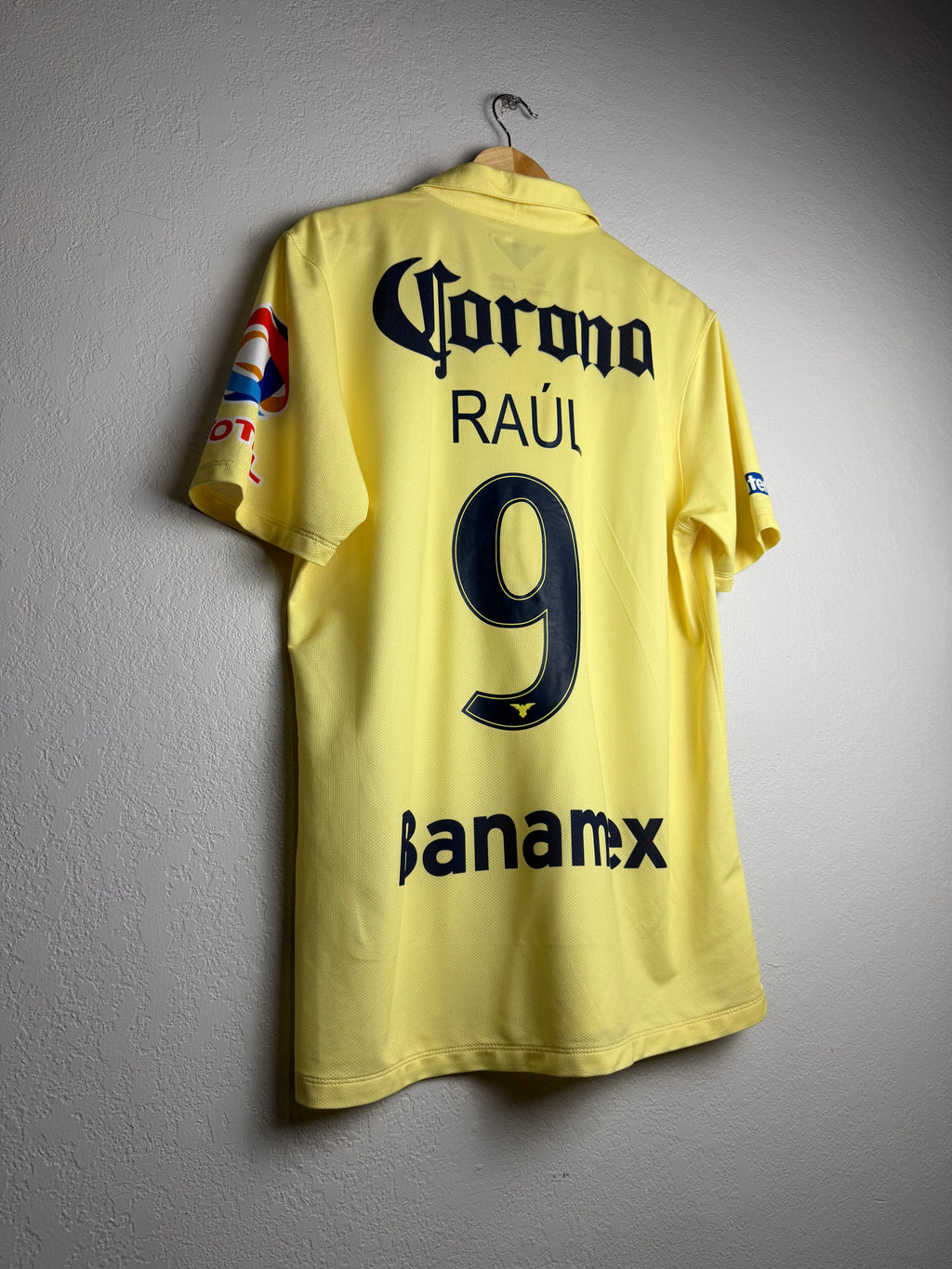 Club America 2014/15 Home Jersey #9 Raul