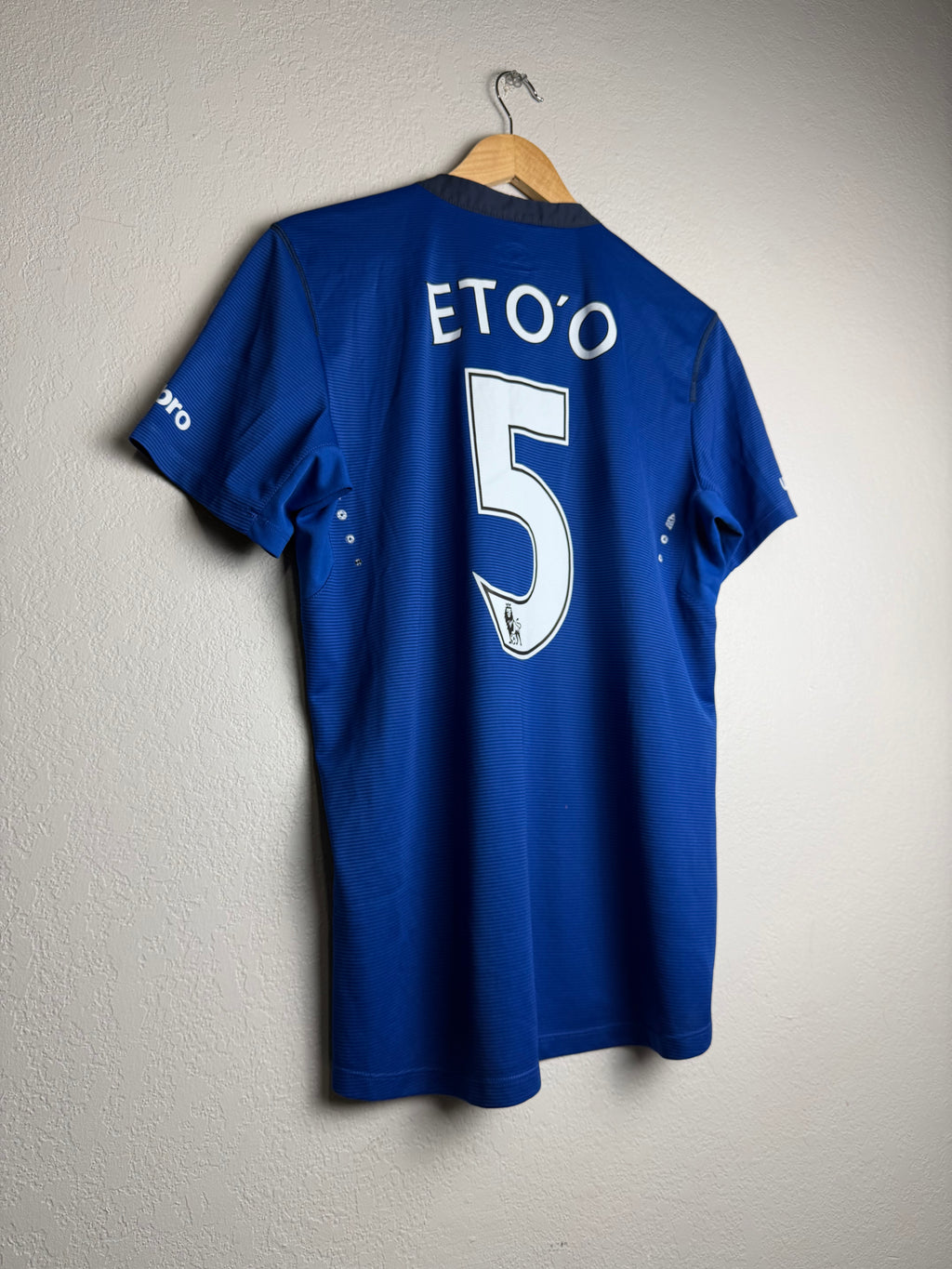Everton 2015/16 Home Jersey #5 Eto’o