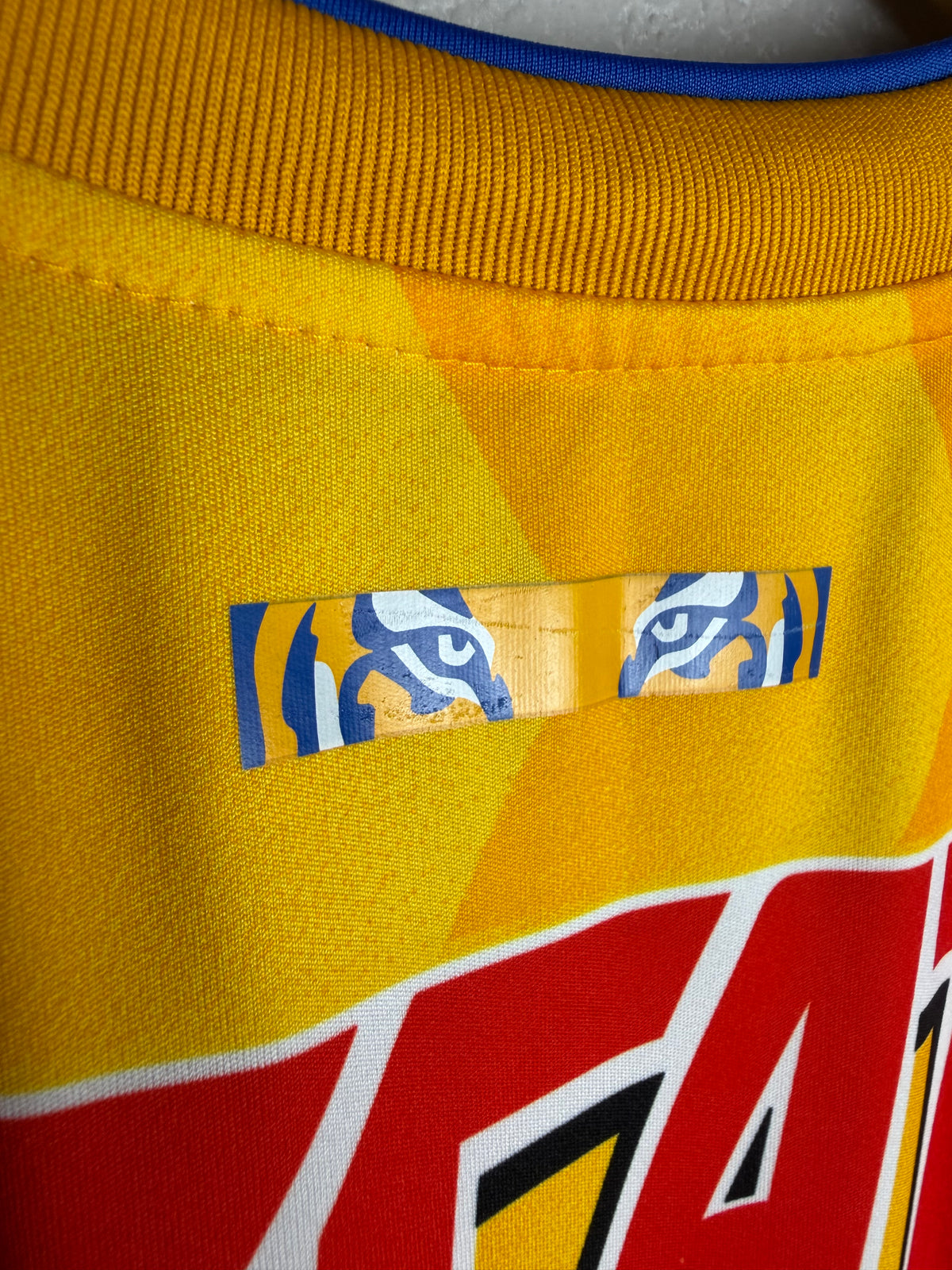 Tigres UANL 2017/18 Home Jersey #33 Quiñones
