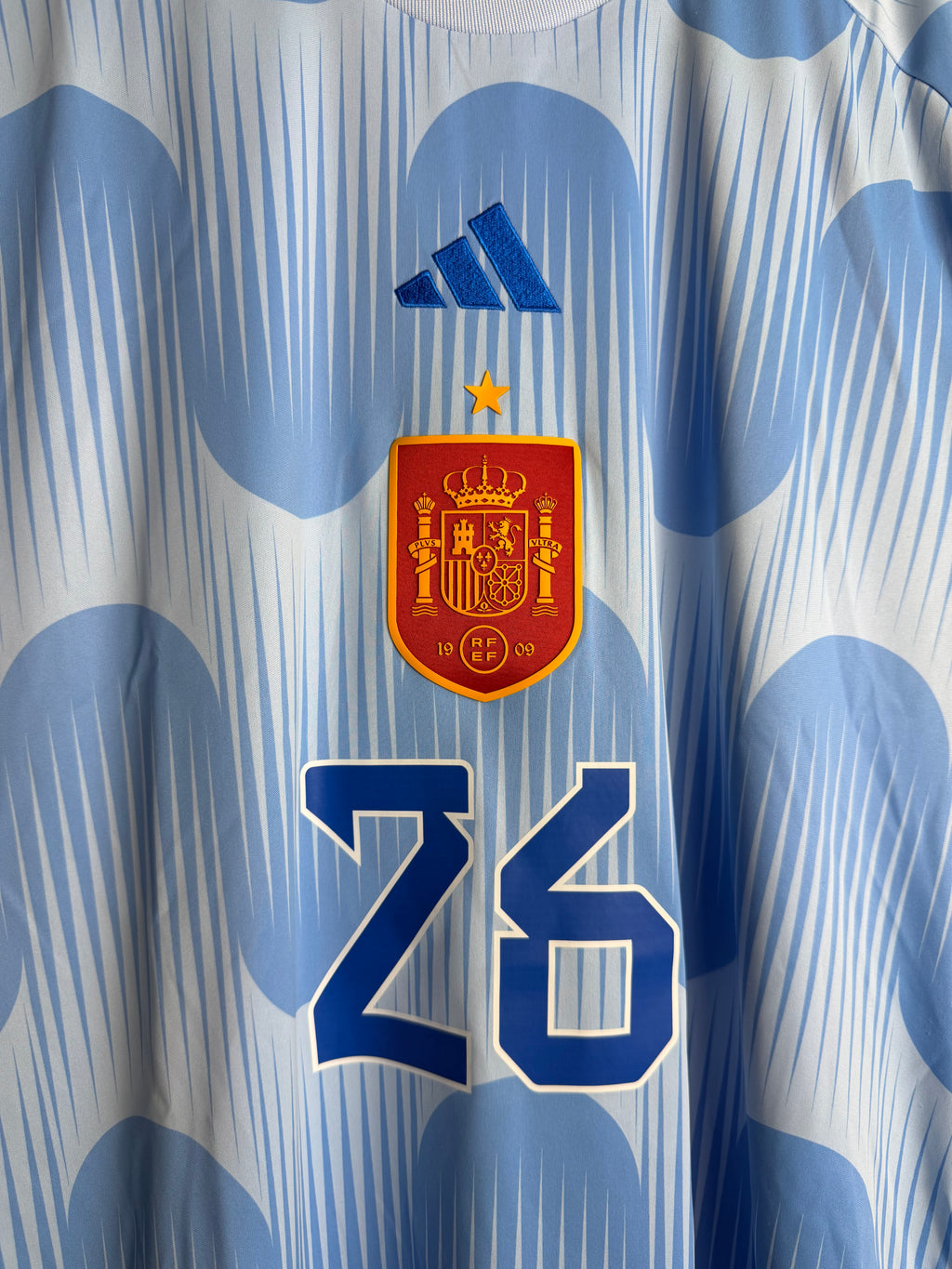 Spain National Team 2022/23 Away Jersey #26 Pedri