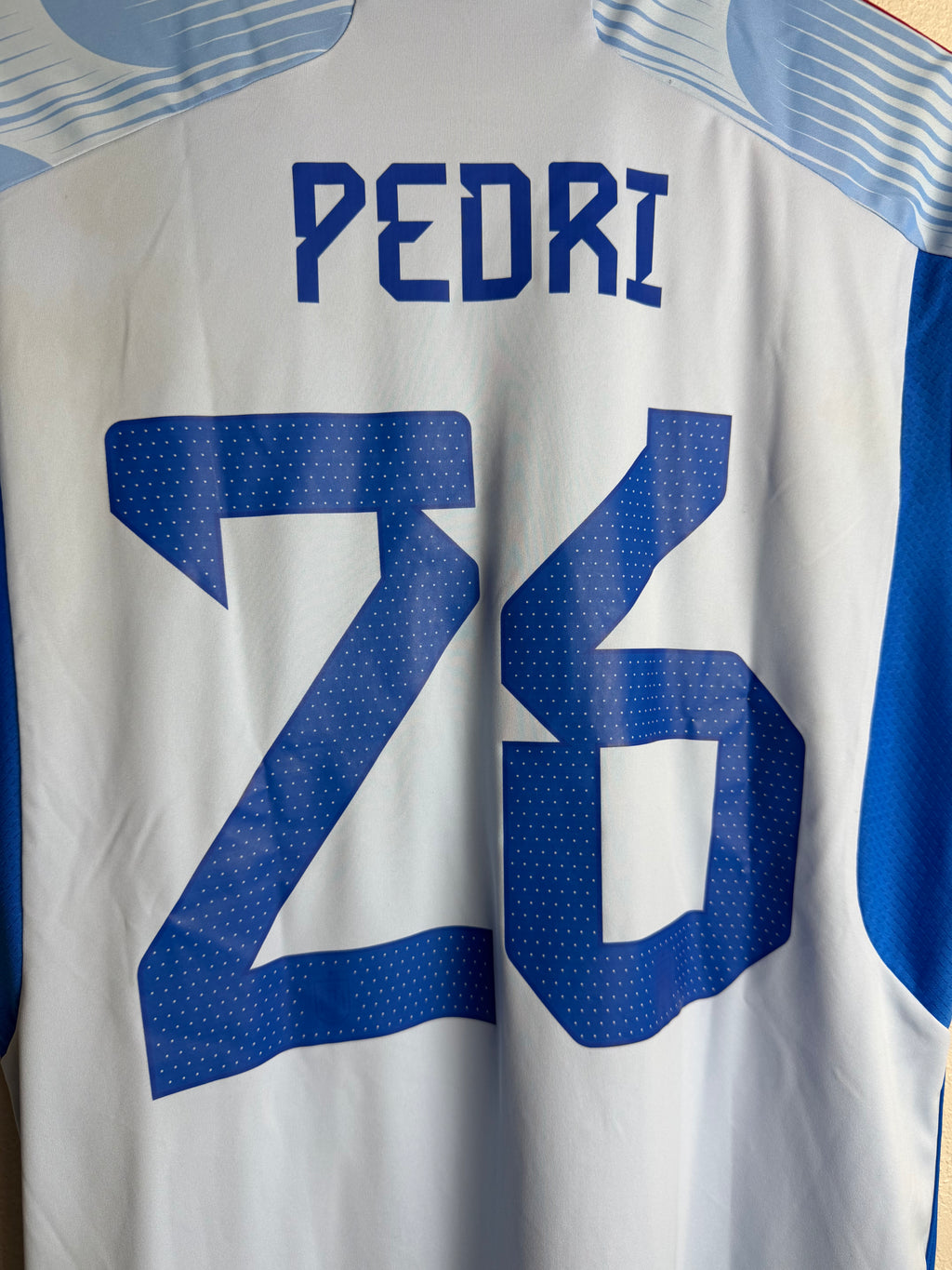 Spain National Team 2022/23 Away Jersey #26 Pedri