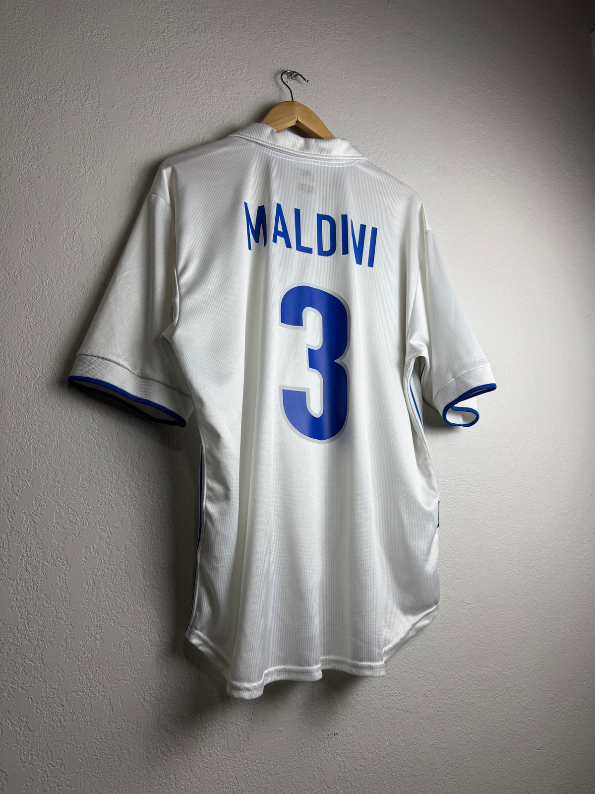 Italy National Team 1998 Away Jersey #3 Maldini
