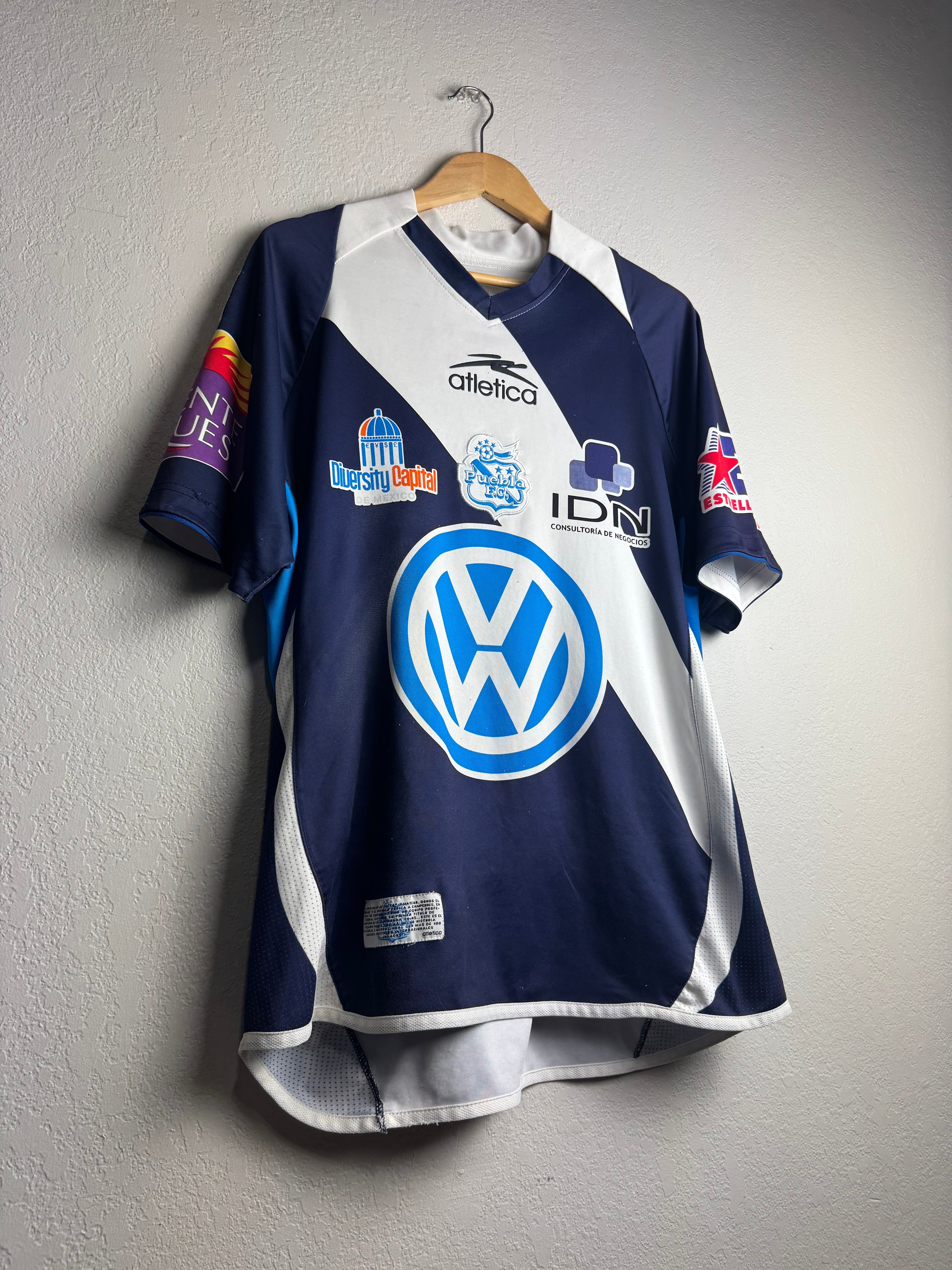 Puebla FC 2008/09 Away Jersey #20 Davino