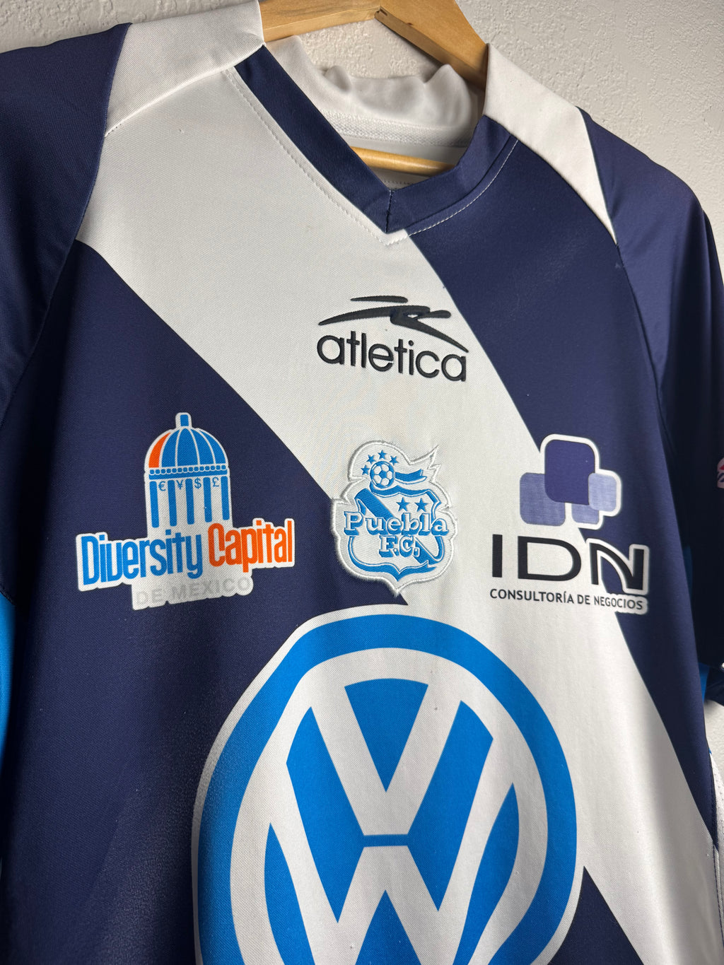 Puebla FC 2008/09 Away Jersey #20 Davino