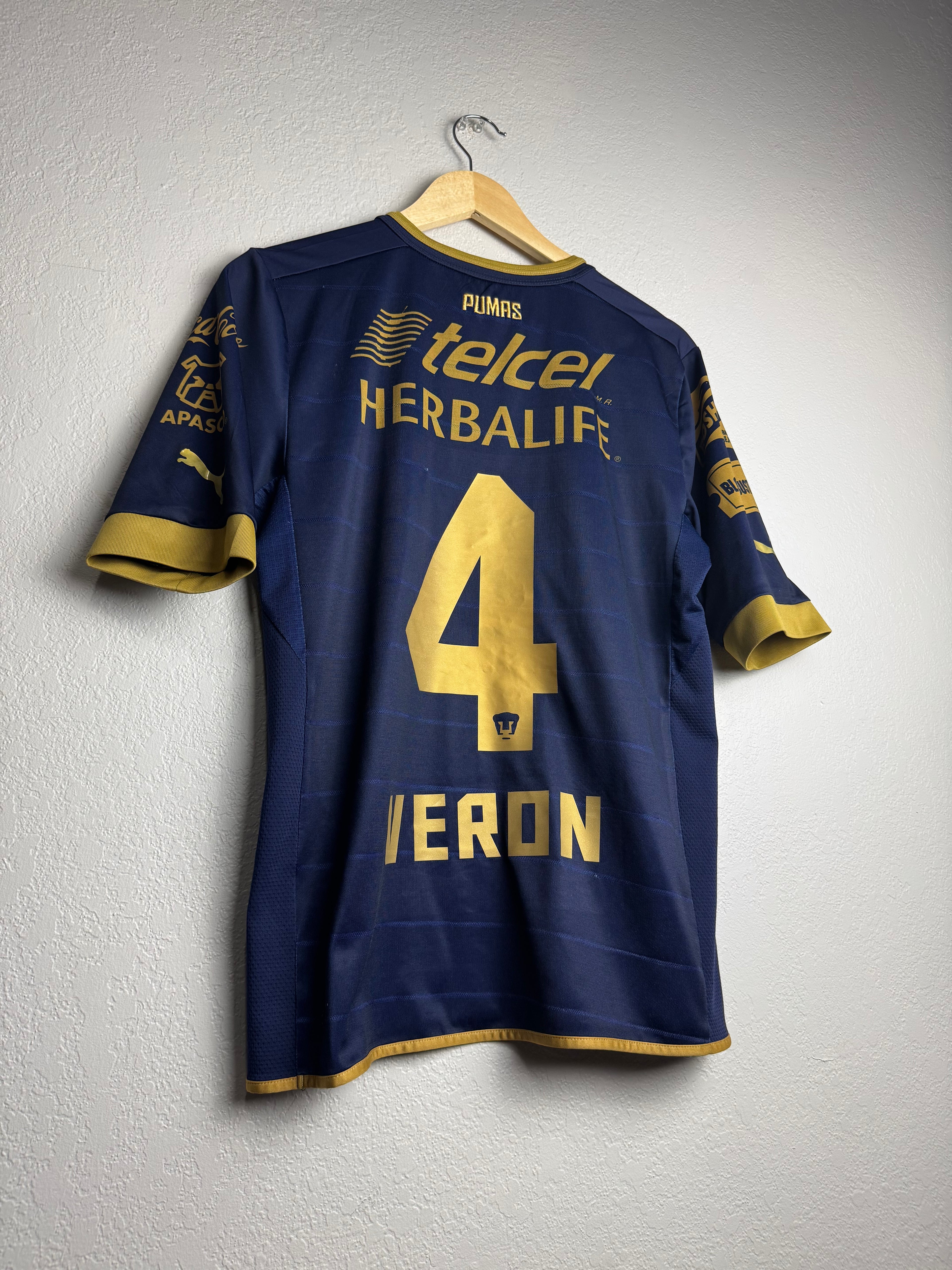 Pumas UNAM 2012/13 Away Jersey #4 Dario Veron