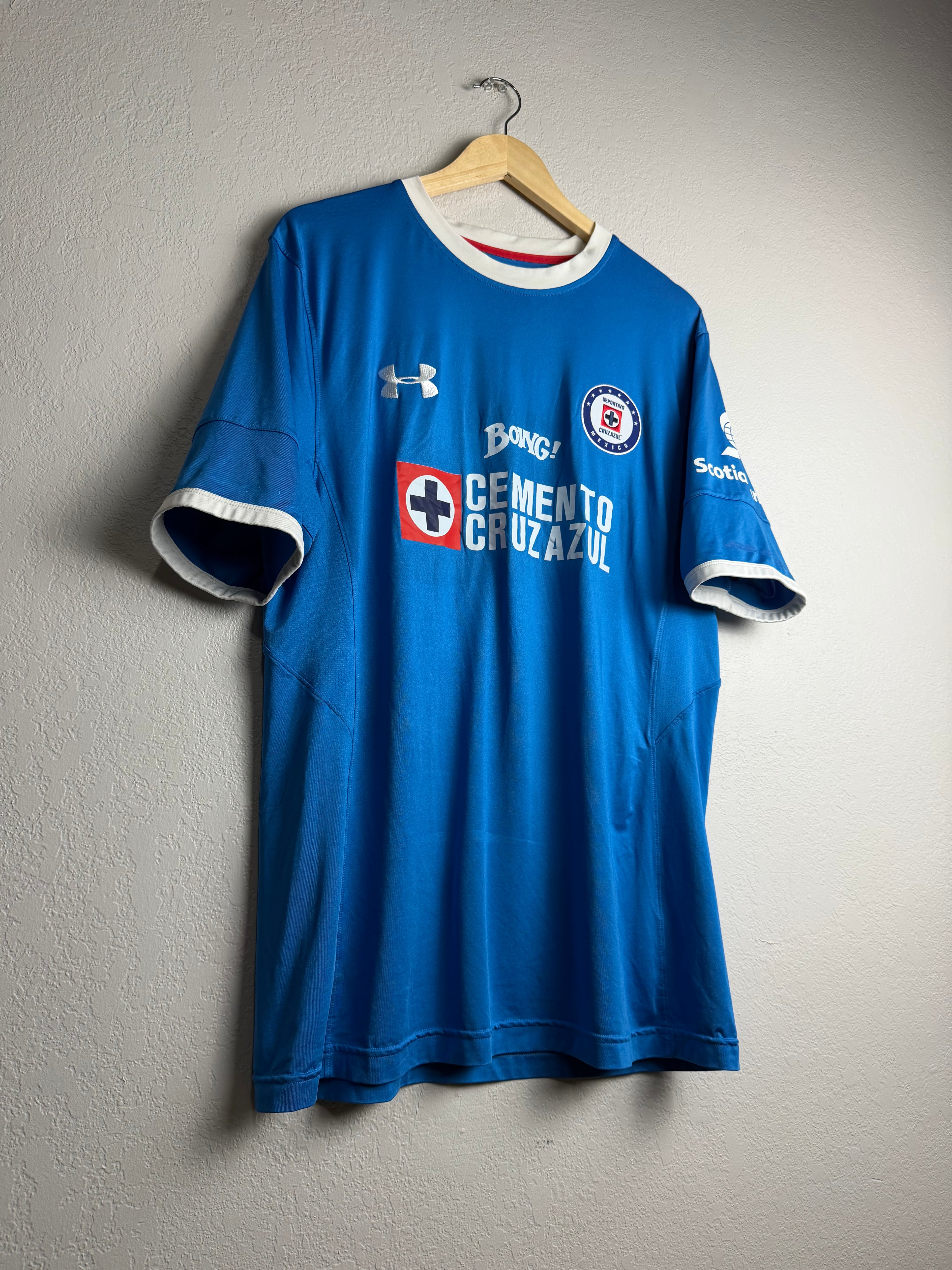 Cruz Azul 2017/18 Home Jersey #10 Gimenez