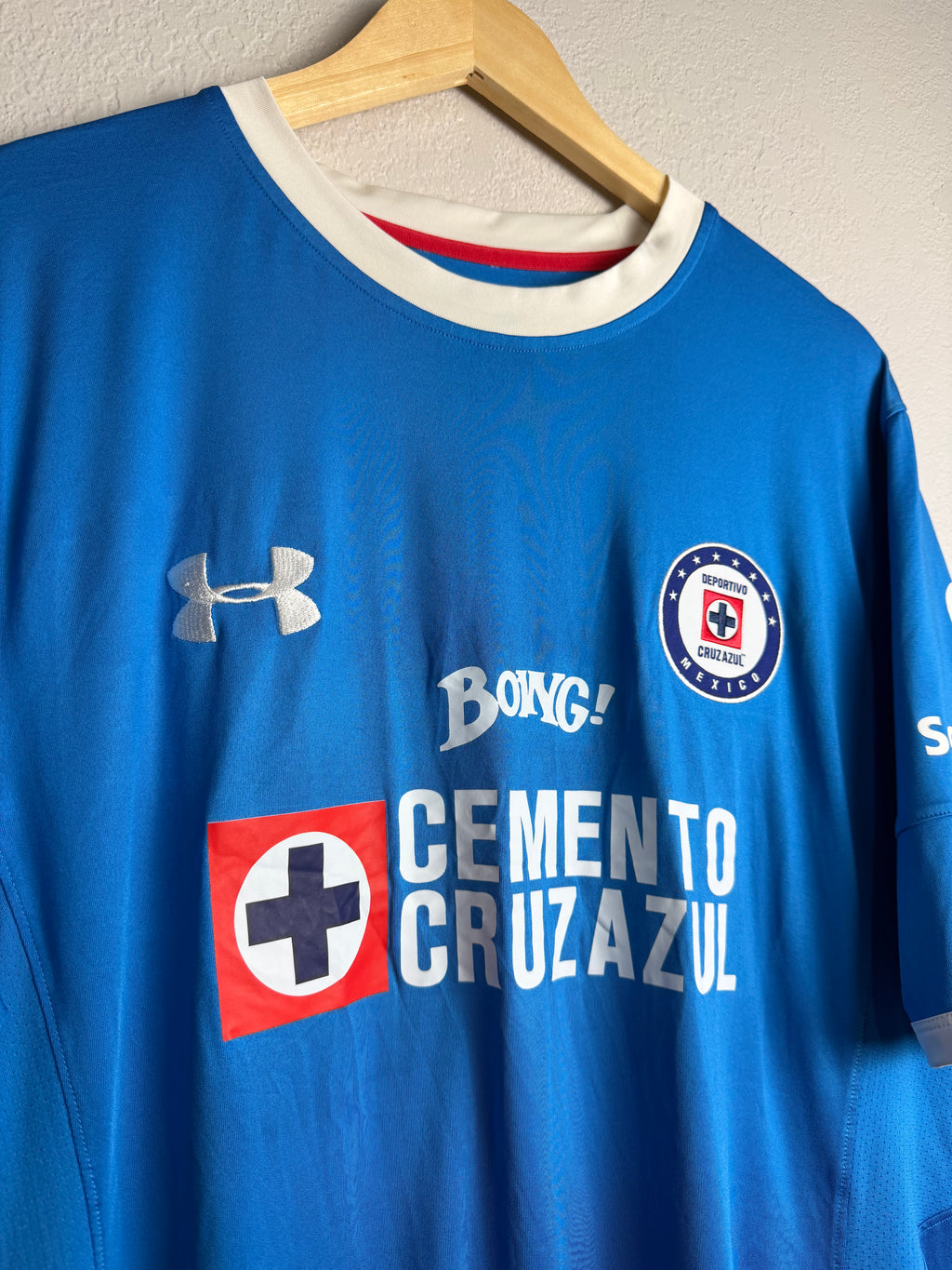 Cruz Azul 2017/18 Home Jersey #10 Gimenez