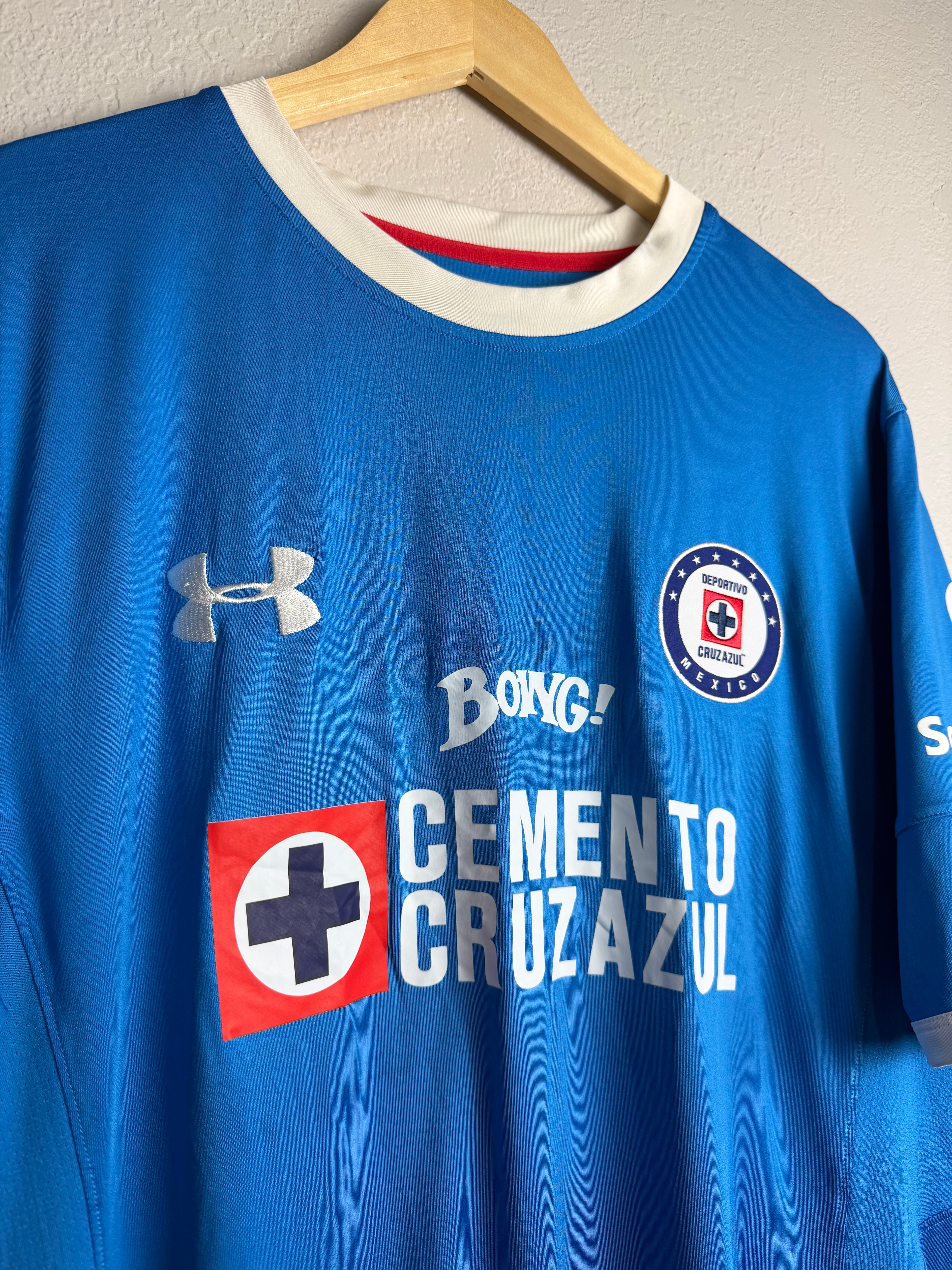 Cruz Azul 2017/18 Home Jersey #10 Gimenez