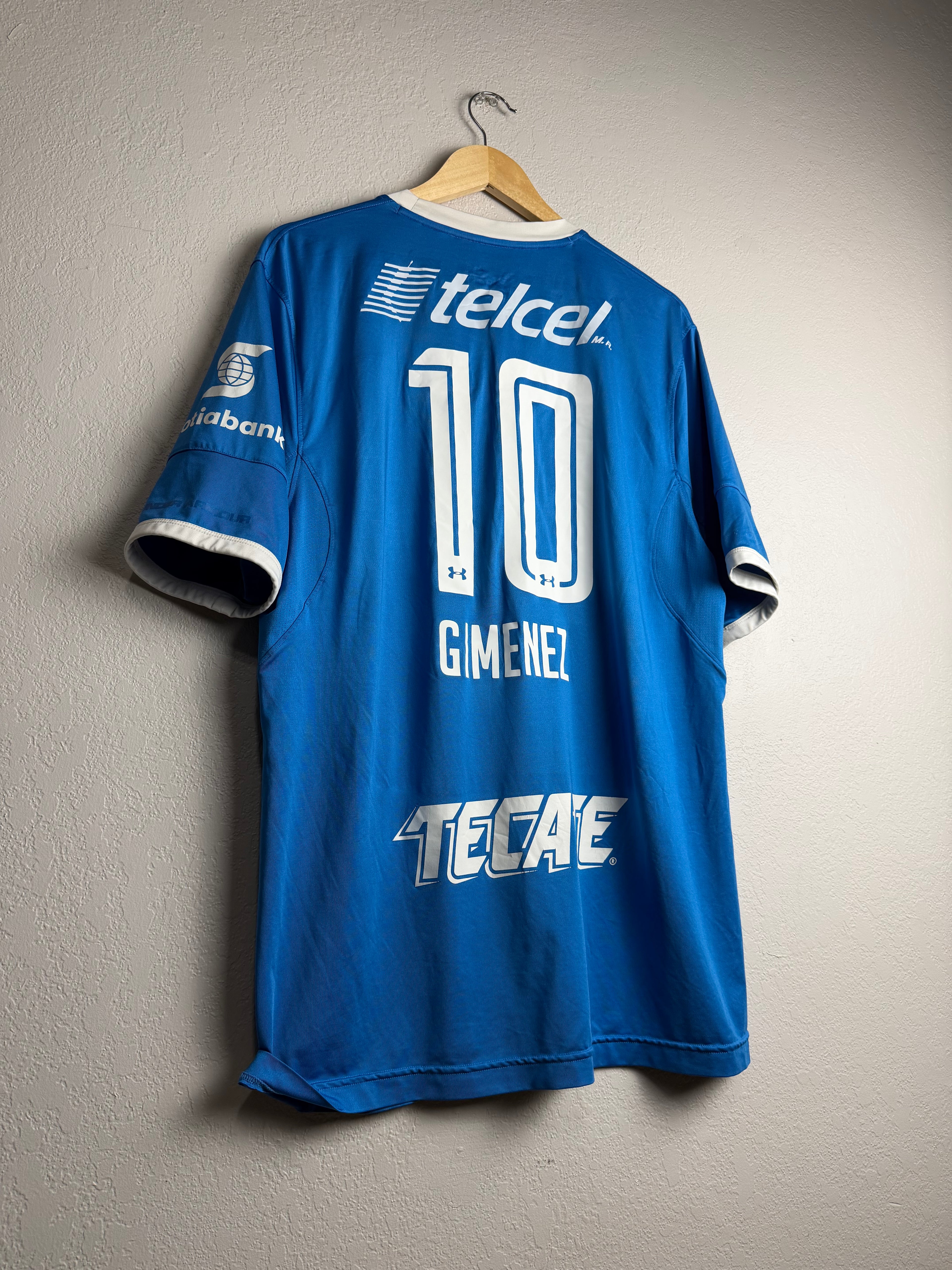 Cruz Azul 2017/18 Home Jersey #10 Gimenez