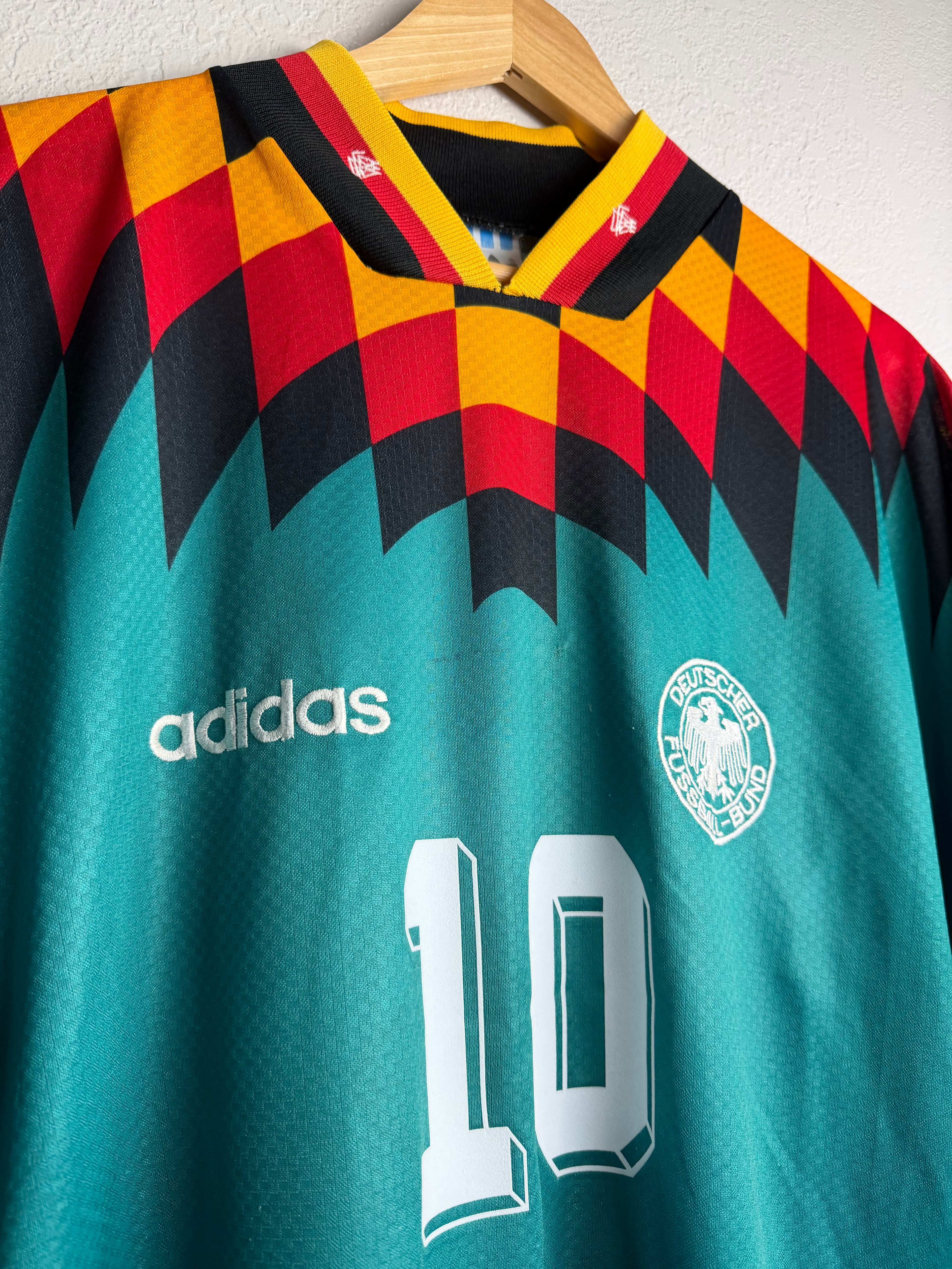 Germany 1994/95 Away Jersey #10 Matthäus