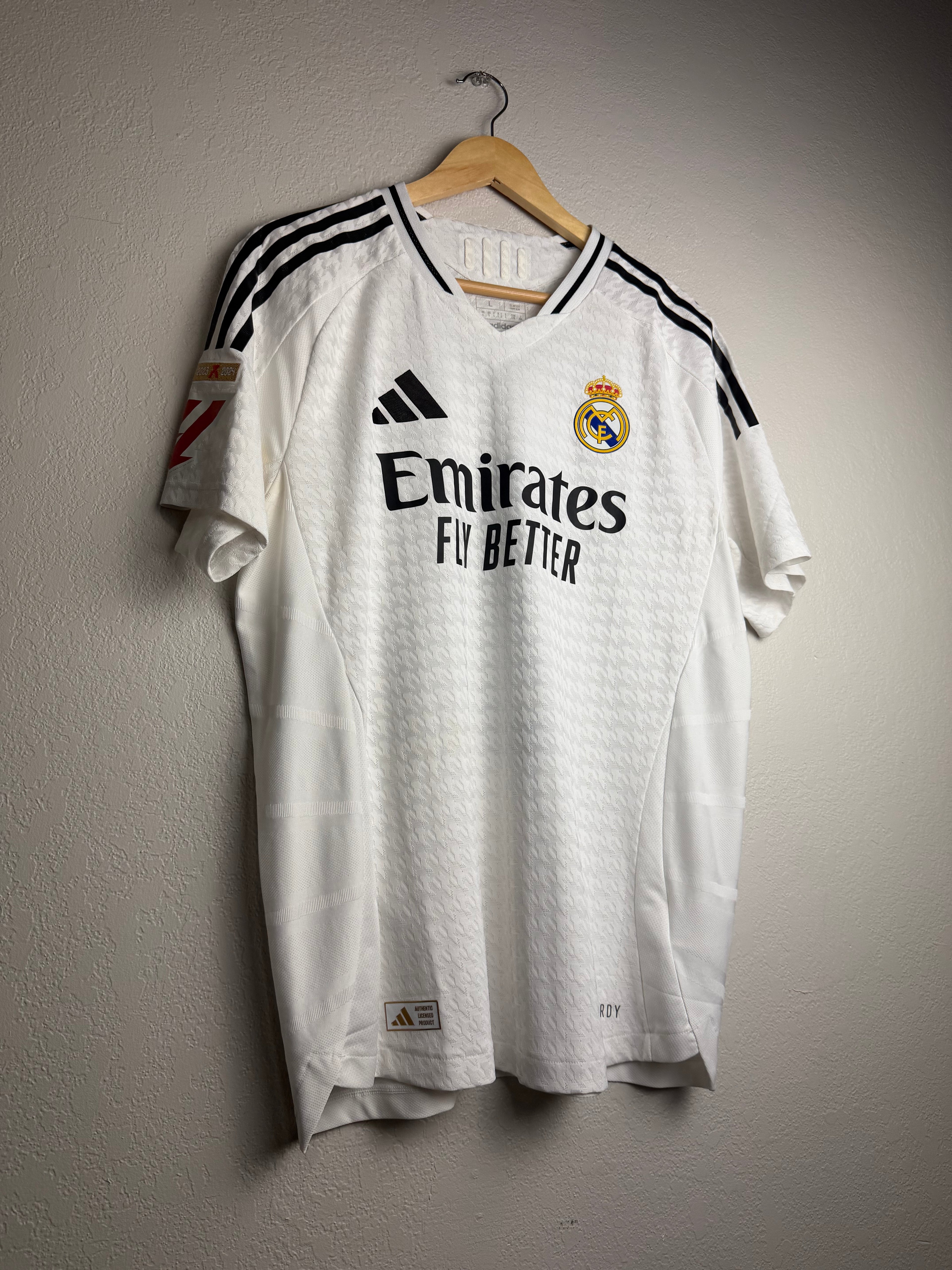 Real Madrid 2024/25 Home Jersey #9 Mbappe