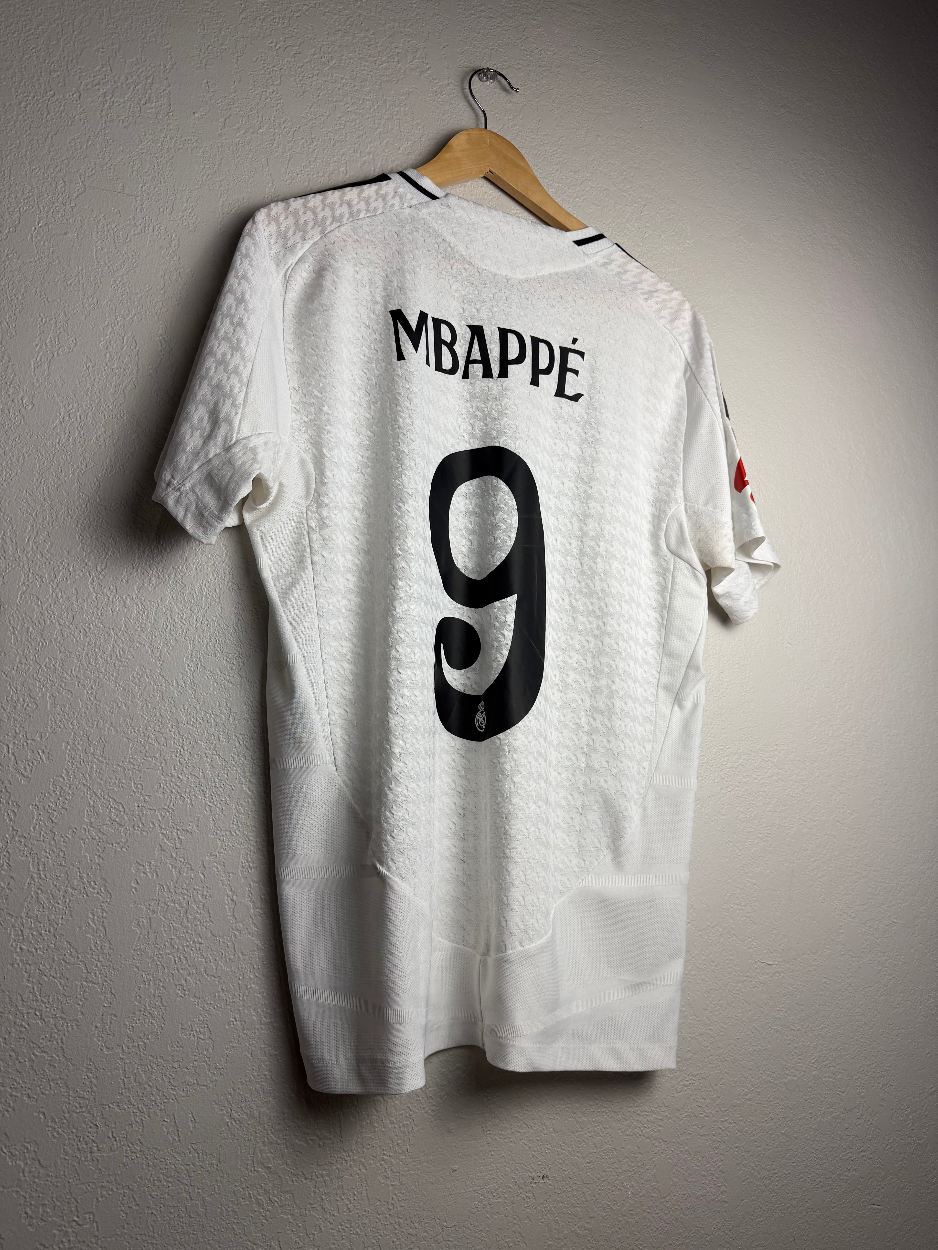 Real Madrid 2024/25 Home Jersey #9 Mbappe