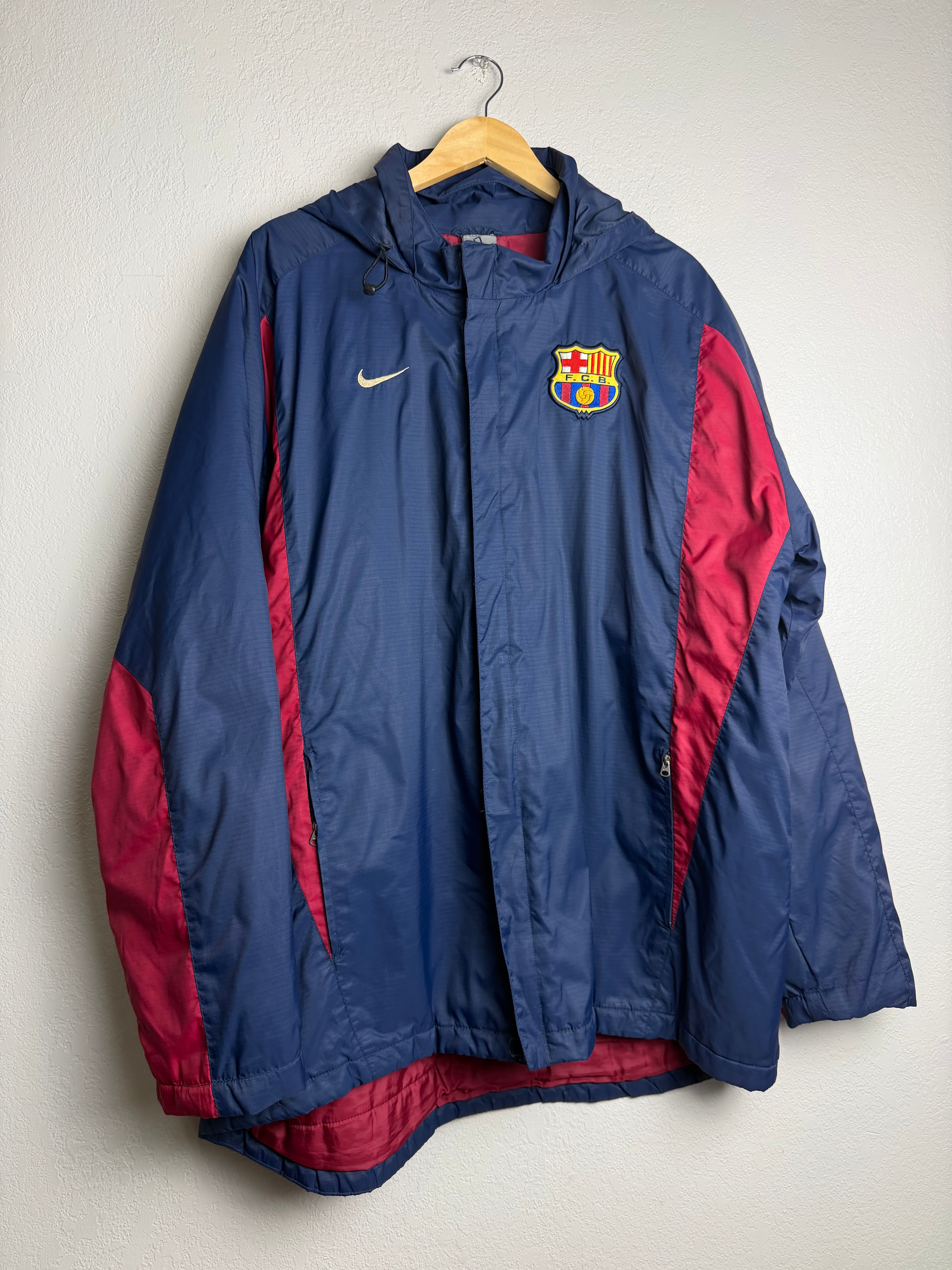 Barcelona 2001/02 Winter Jacket Size Large