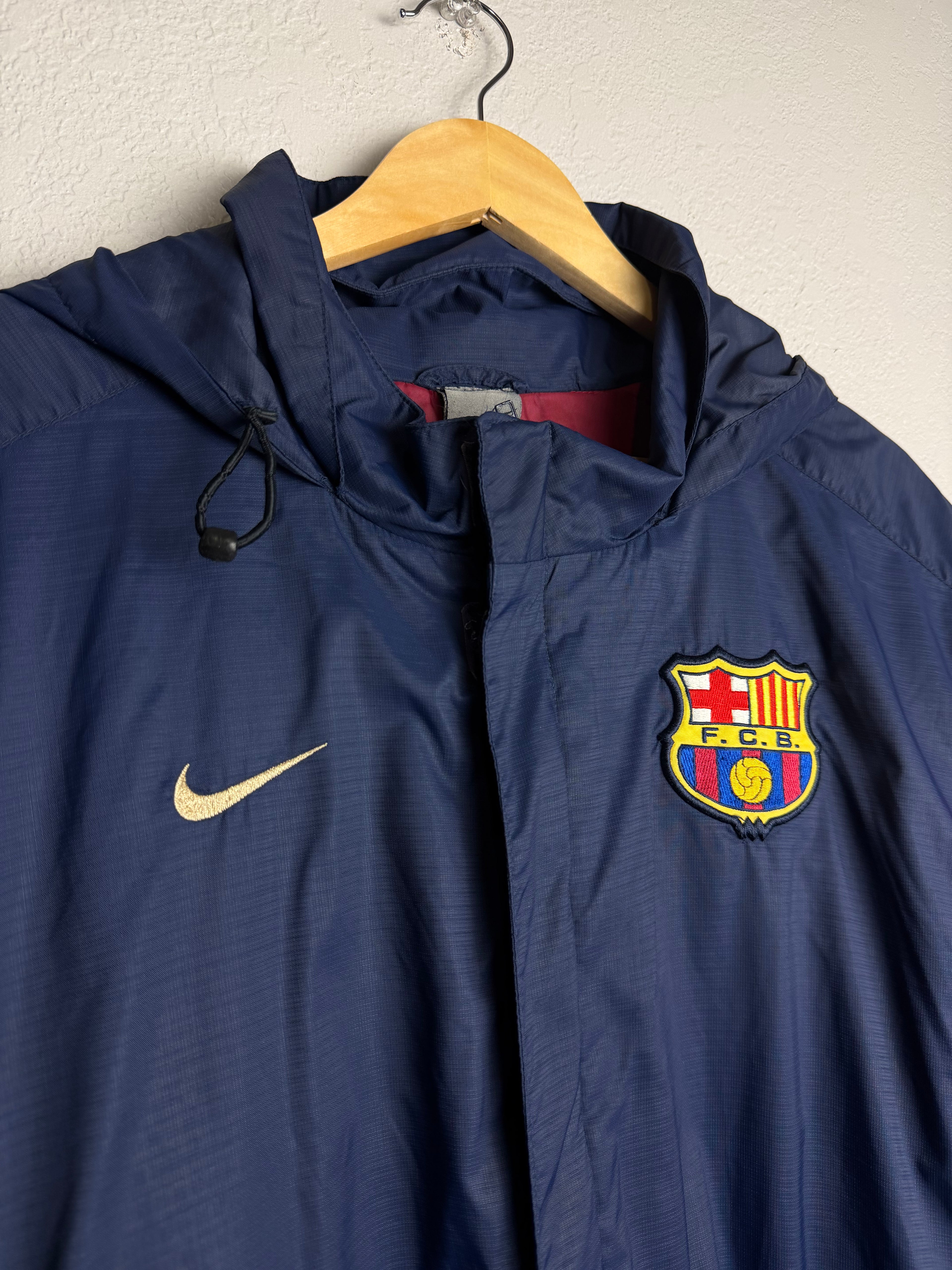Barcelona 2001/02 Winter Jacket Size Large