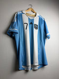 Argentina 2011/12 Home Jersey #7 Di Maria
