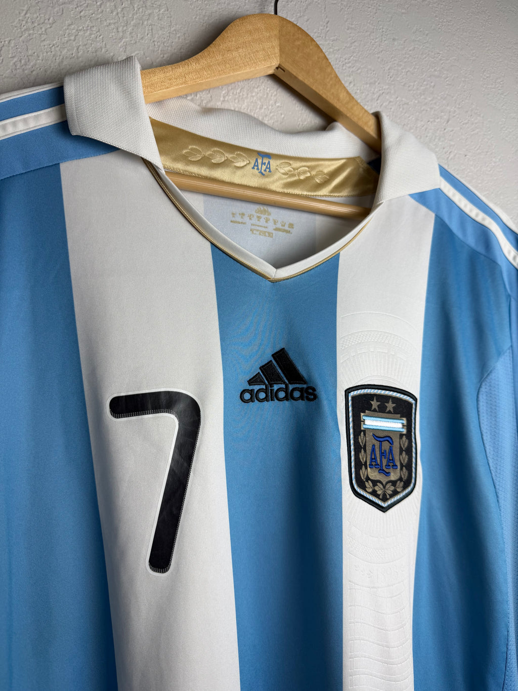 Argentina 2011/12 Home Jersey #7 Di Maria
