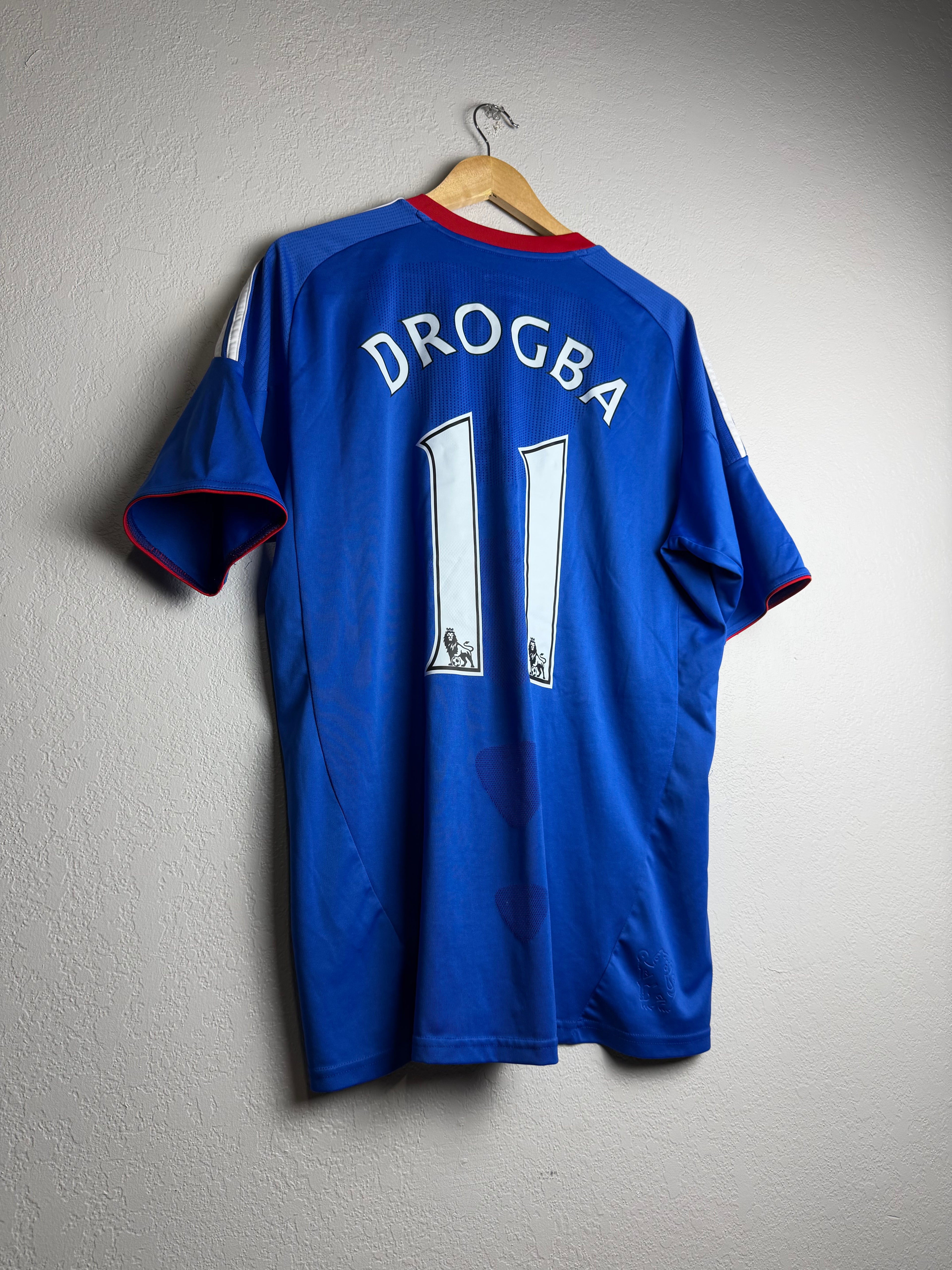 Chelsea FC 2010/11 Home Jersey #11 Drogba