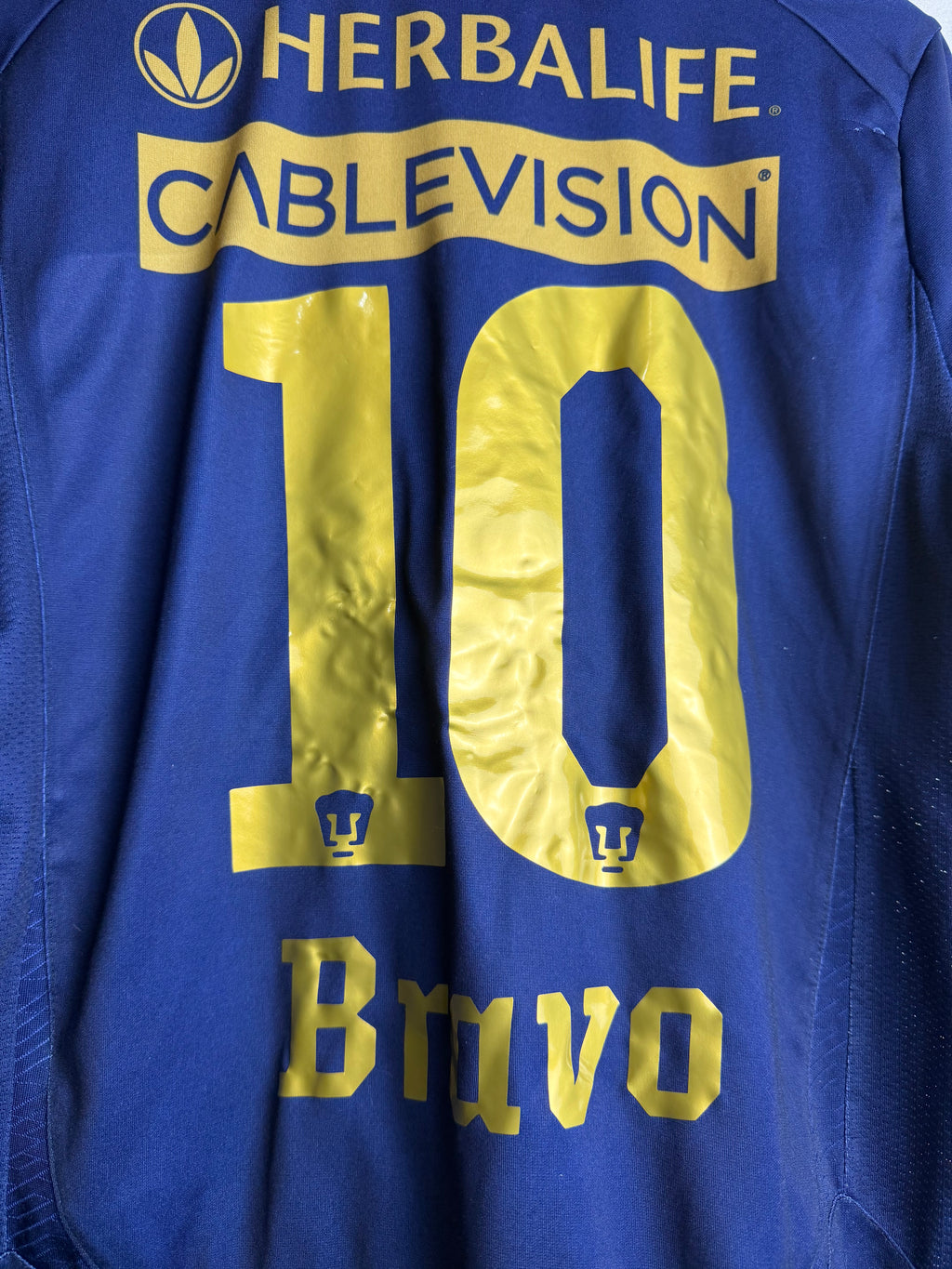 Pumas UNAM 2010/11 Away Jersey #10 Bravo