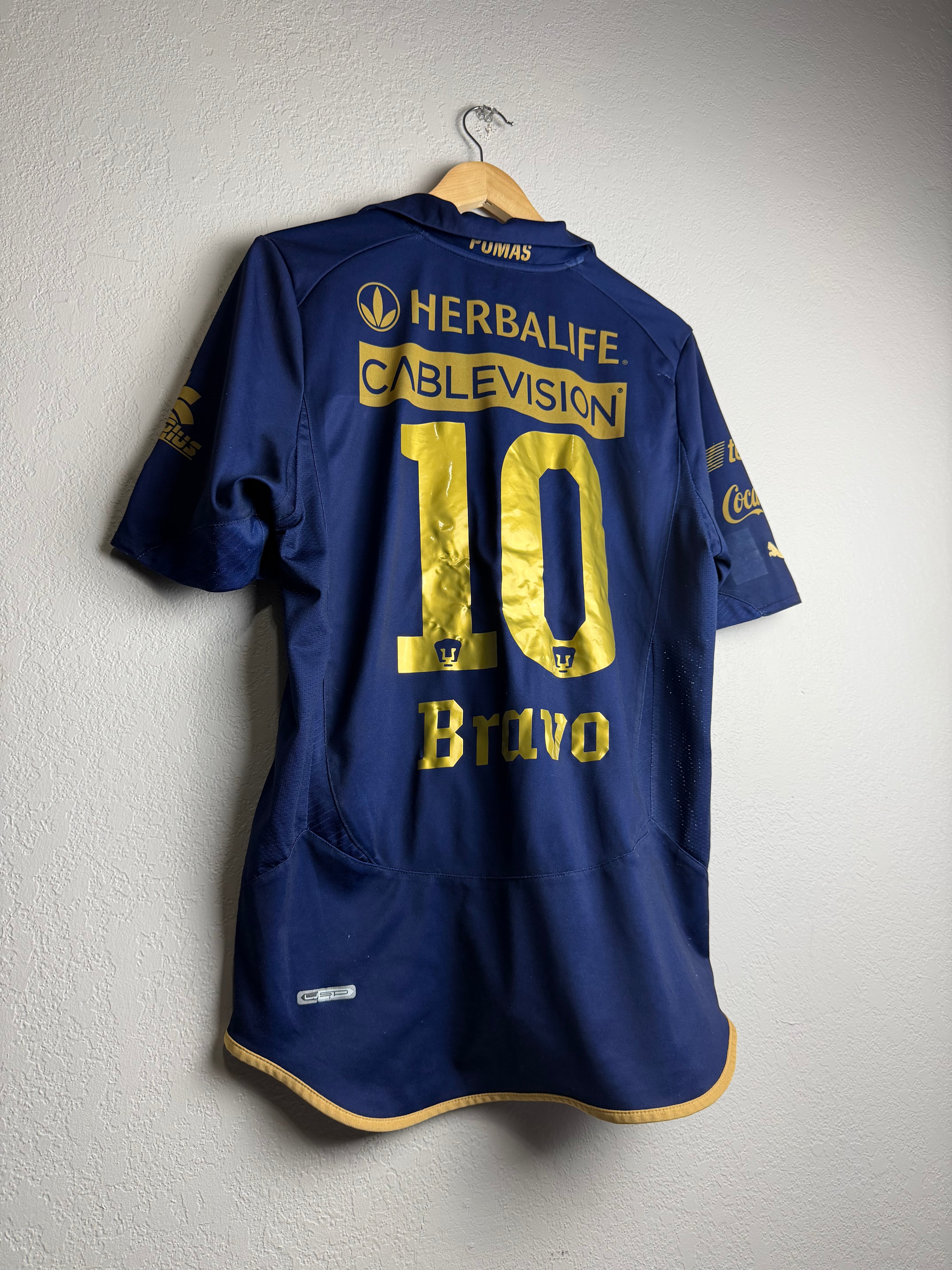 Pumas UNAM 2010/11 Away Jersey #10 Bravo