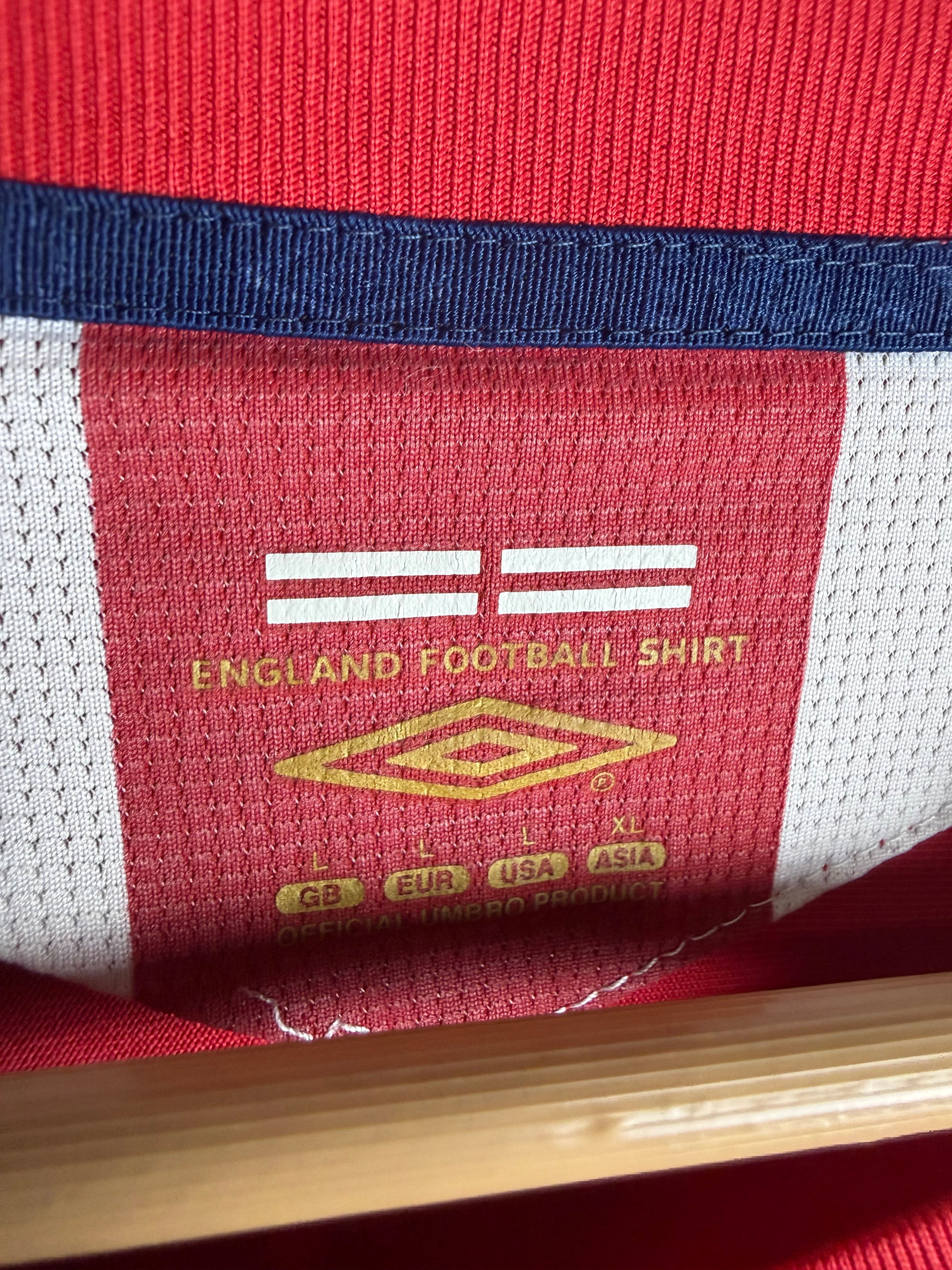 England National Team 2007/08 Away Jersey #7 Beckham