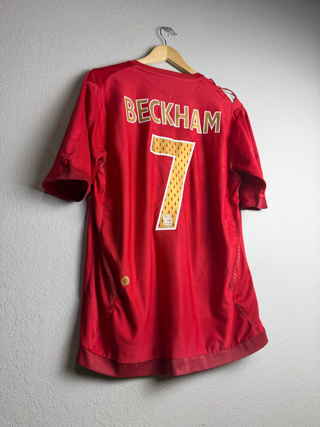England National Team 2007/08 Away Jersey #7 Beckham