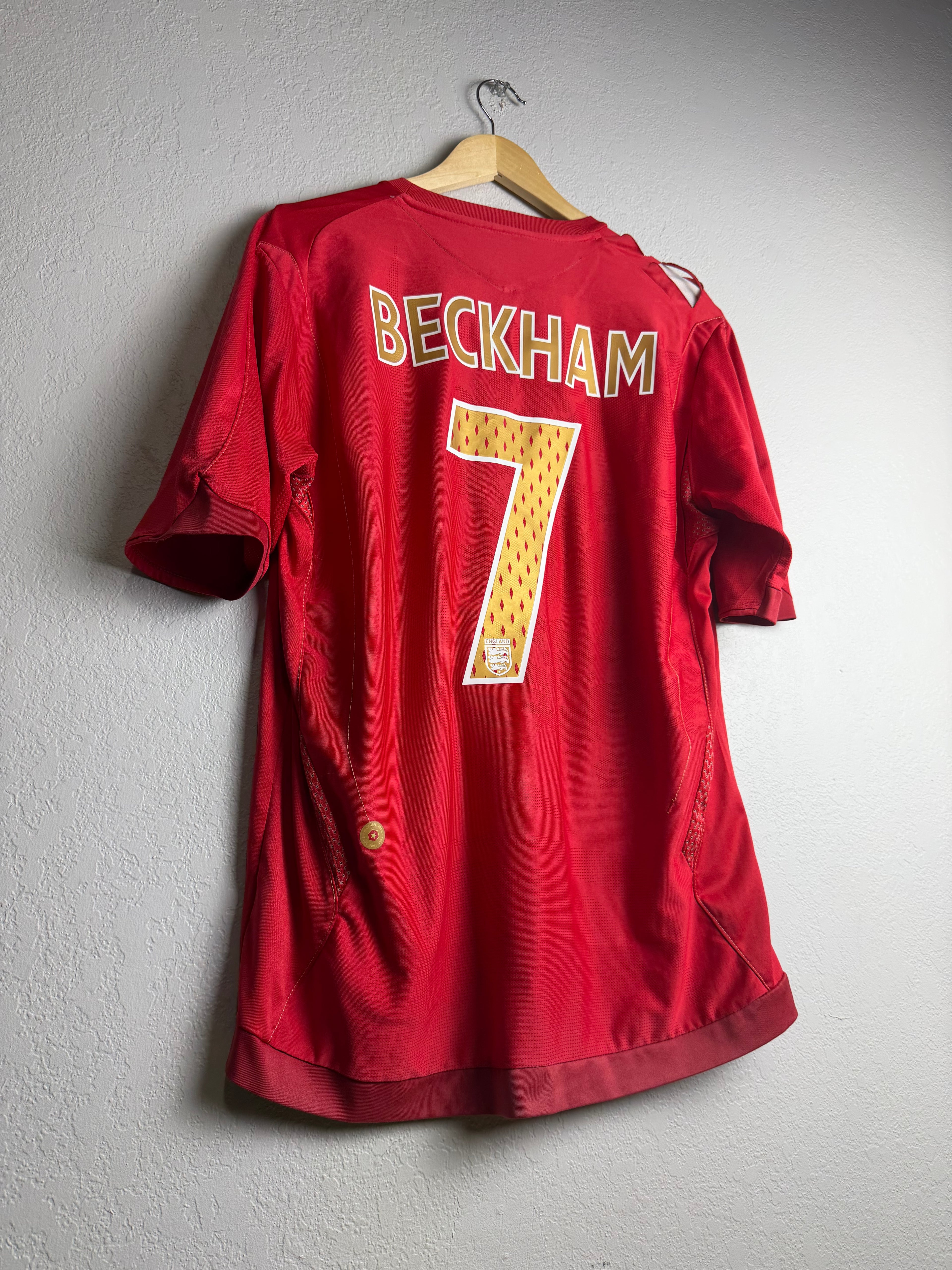 England National Team 2007/08 Away Jersey #7 Beckham