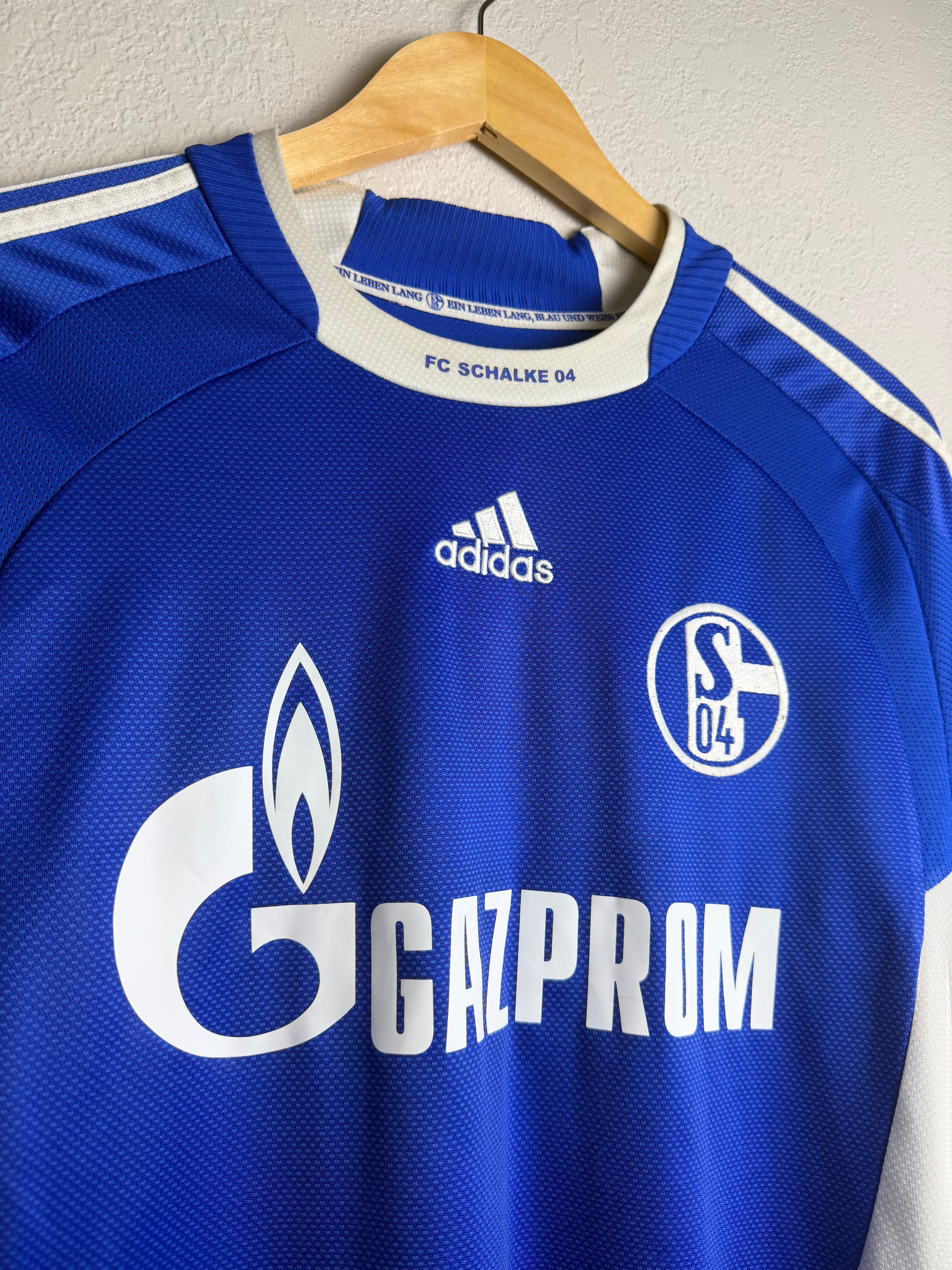 Schalke 04 2008/09 Home Jersey #10 Rakitic
