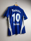 Schalke 04 2008/09 Home Jersey #10 Rakitic