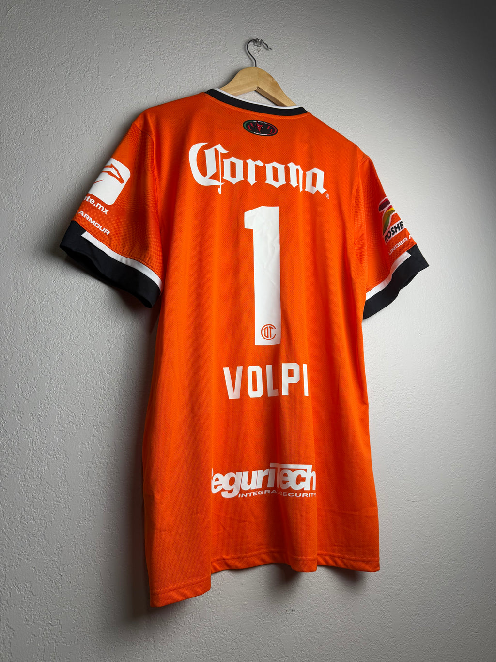 Toluca 2022/23 Goalkeeper Away Jersey #1 Volpi