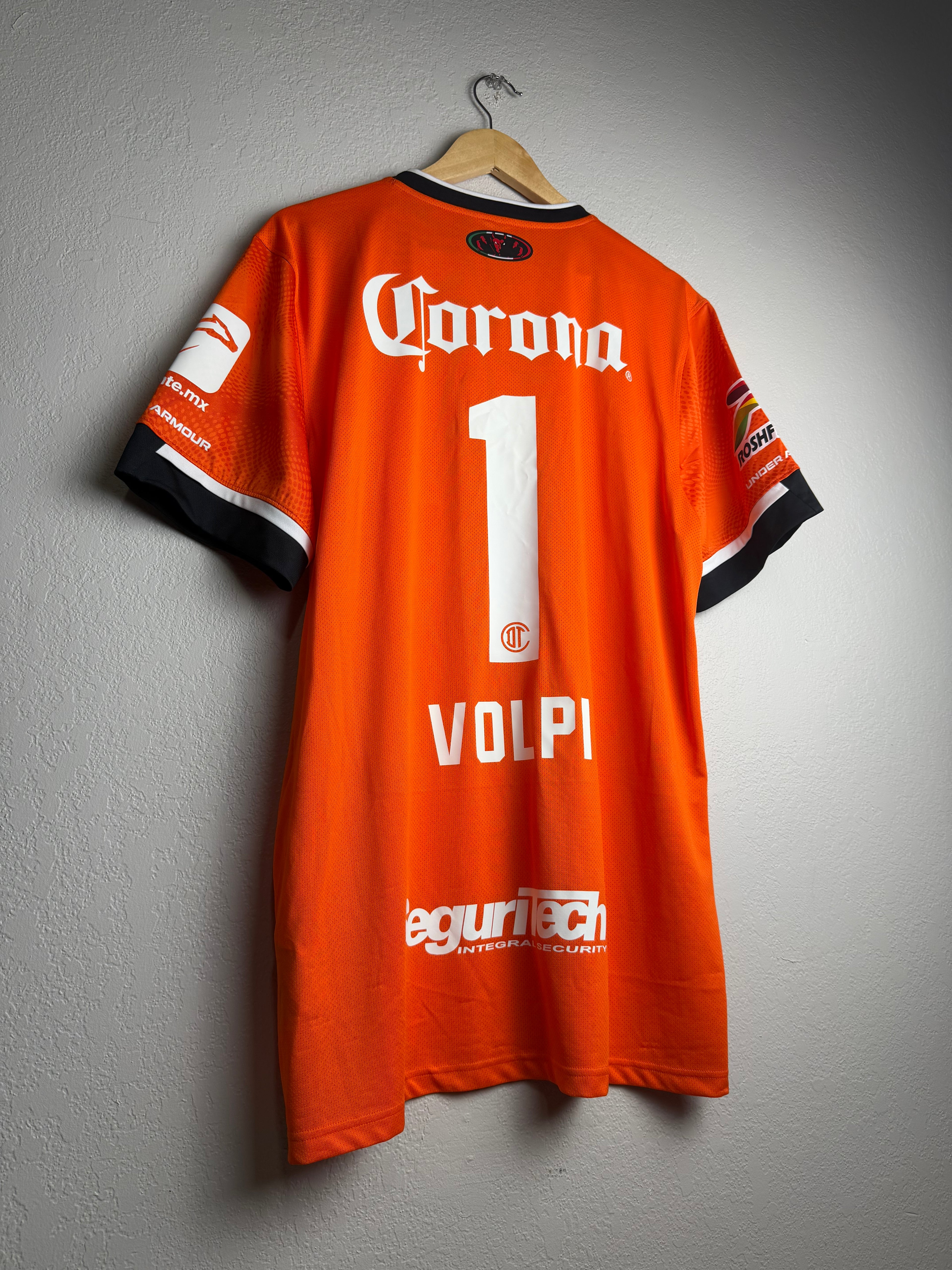 Toluca 2022/23 Goalkeeper Away Jersey #1 Volpi