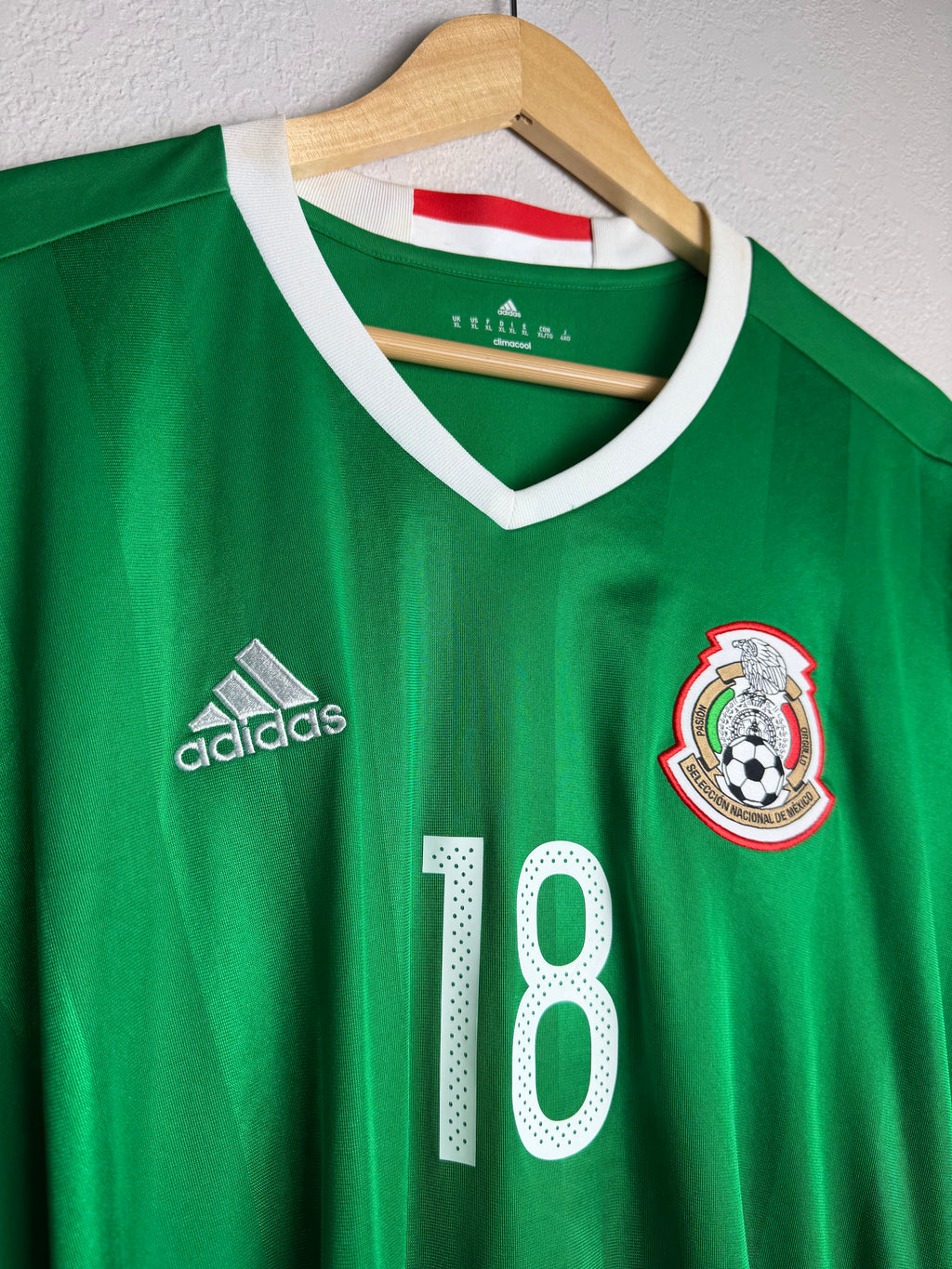 Mexico National Team 2016 Home Jersey #18 Guardado