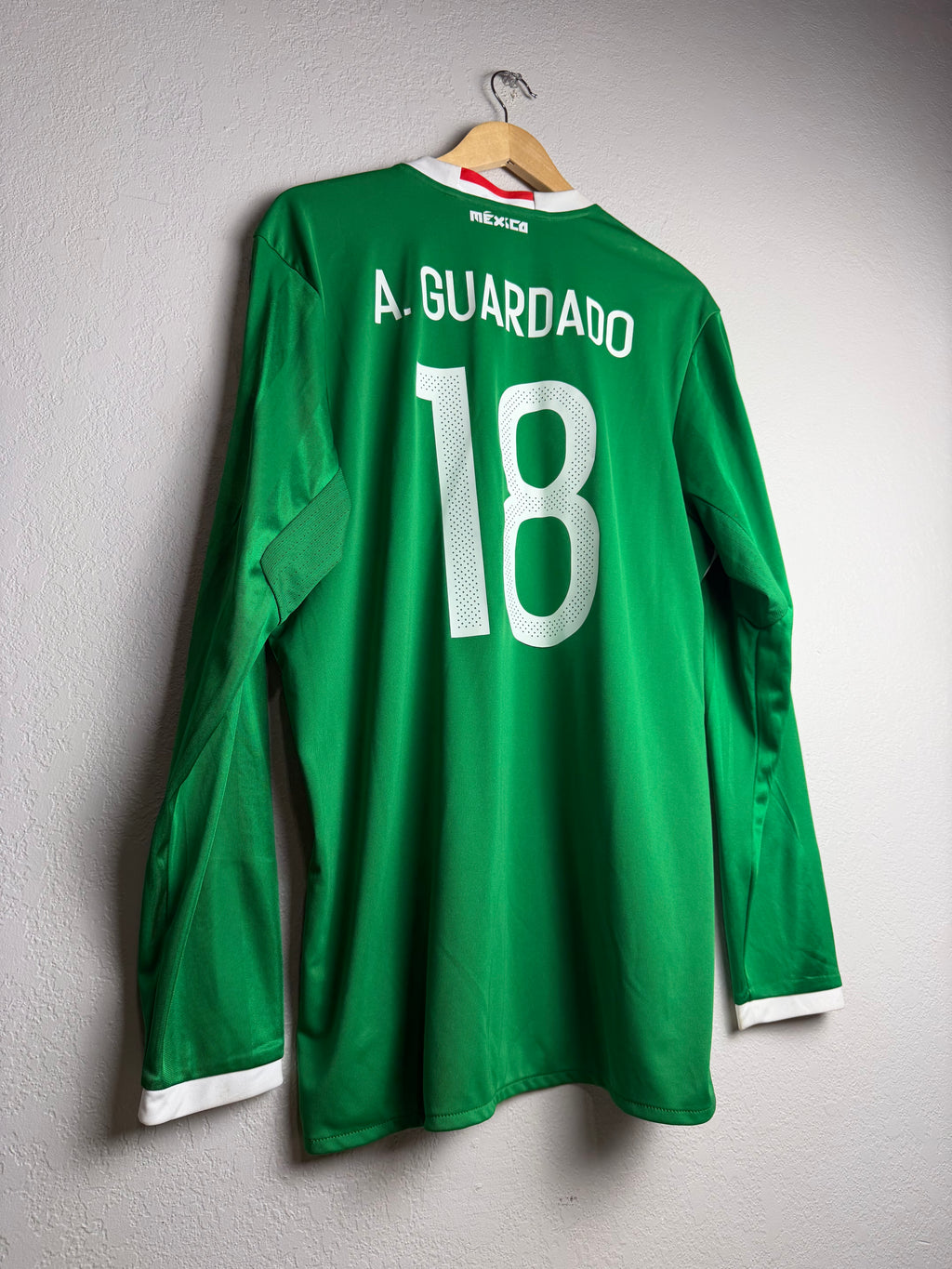 Mexico National Team 2016 Home Jersey #18 Guardado