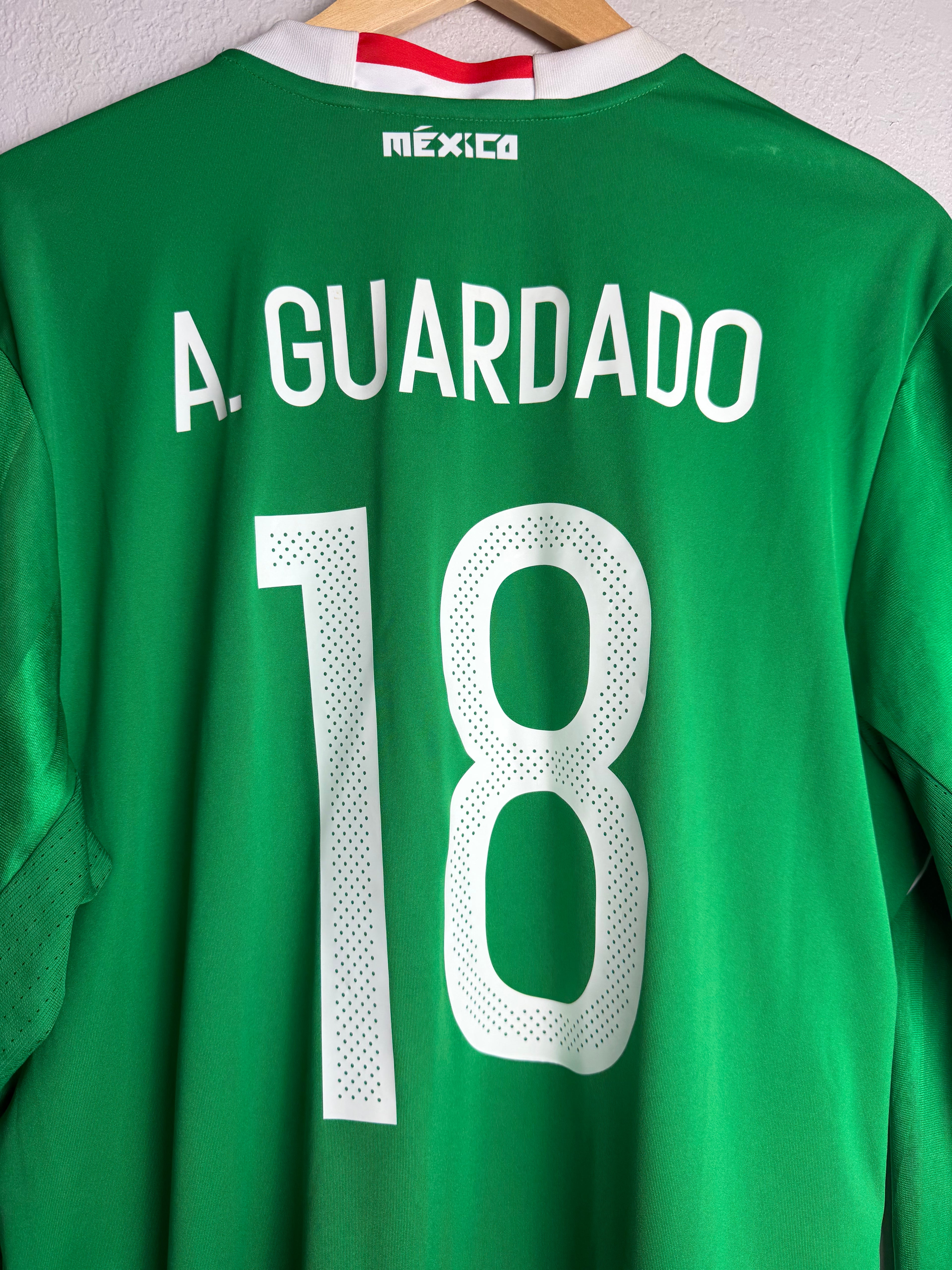 Mexico National Team 2016 Home Jersey #18 Guardado
