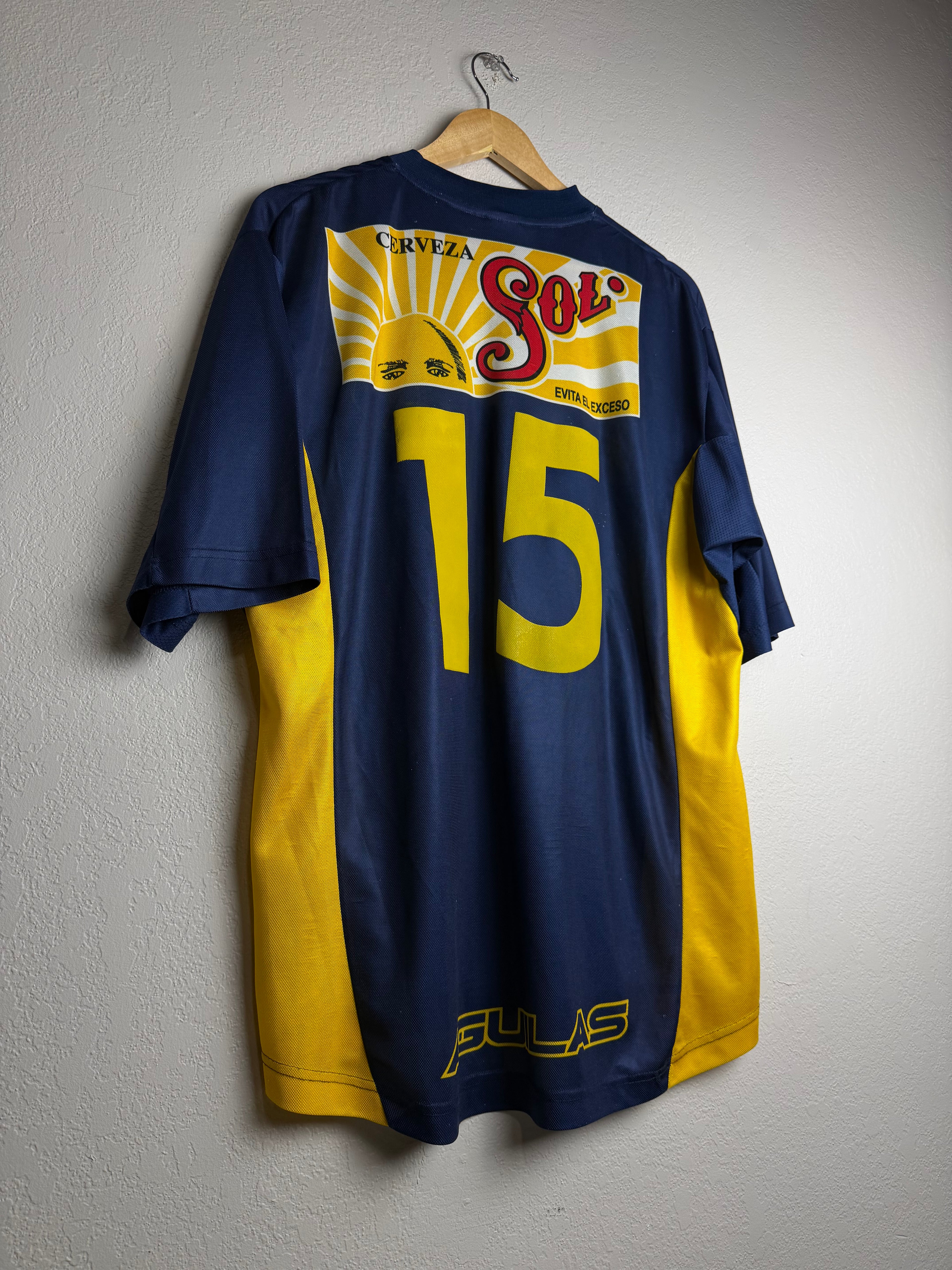 Club America 2000/01 Away Jersey #15 Hernandez