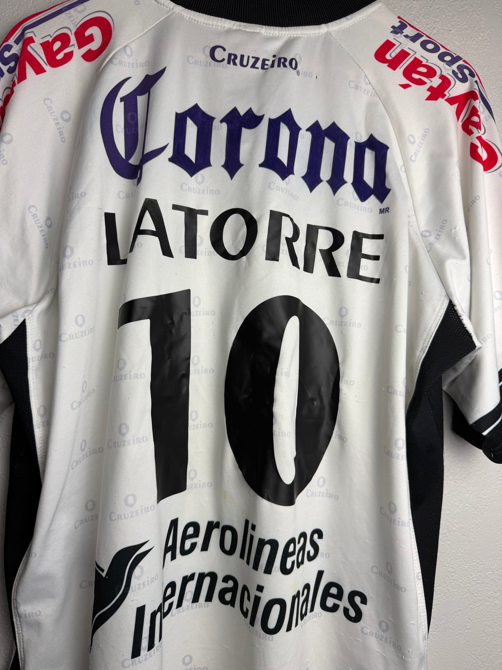 Celaya 2000/01 Home Jersey #10 Latorre