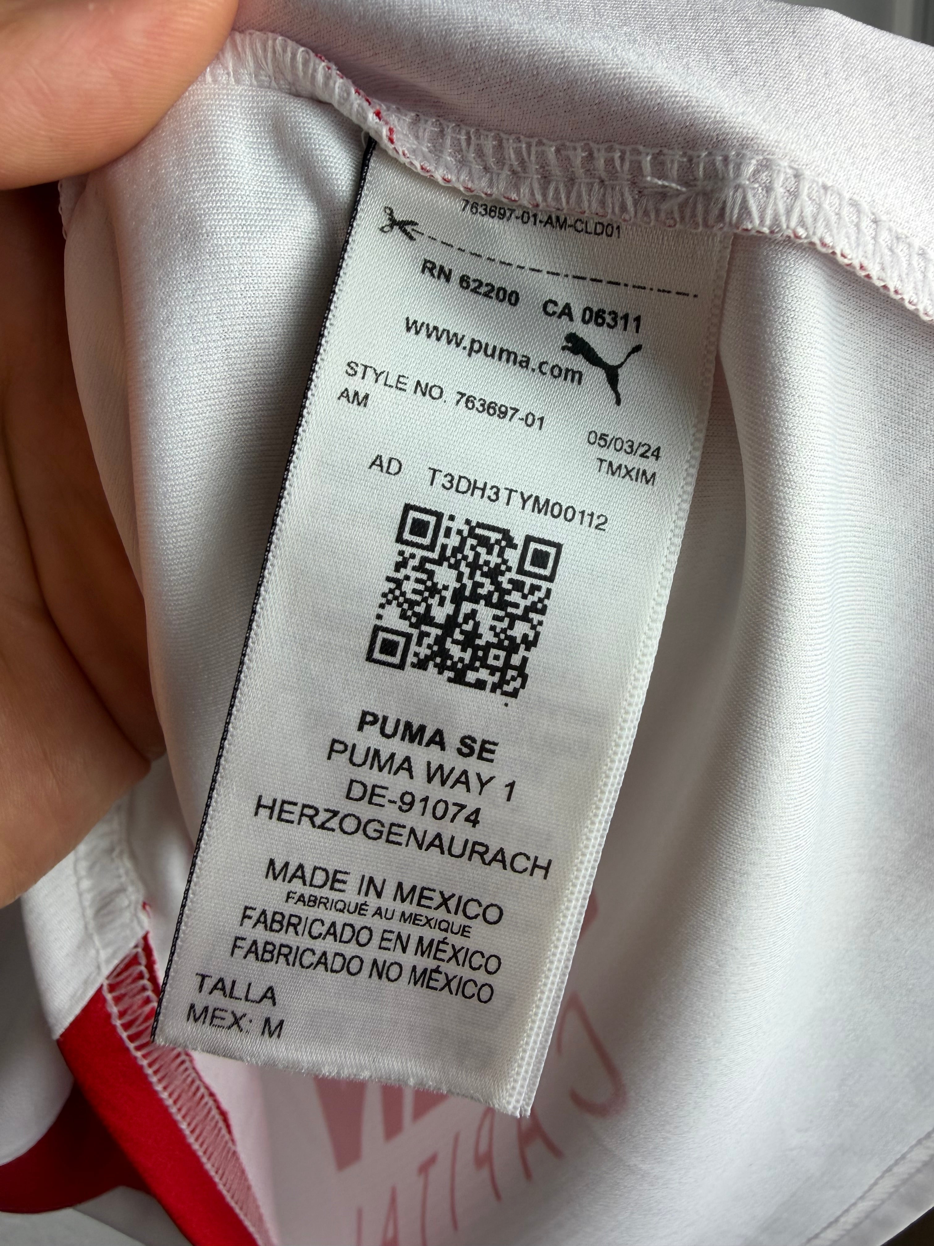 CD Guadalajara 2024/25 Away Jersey #34 Gonzalez