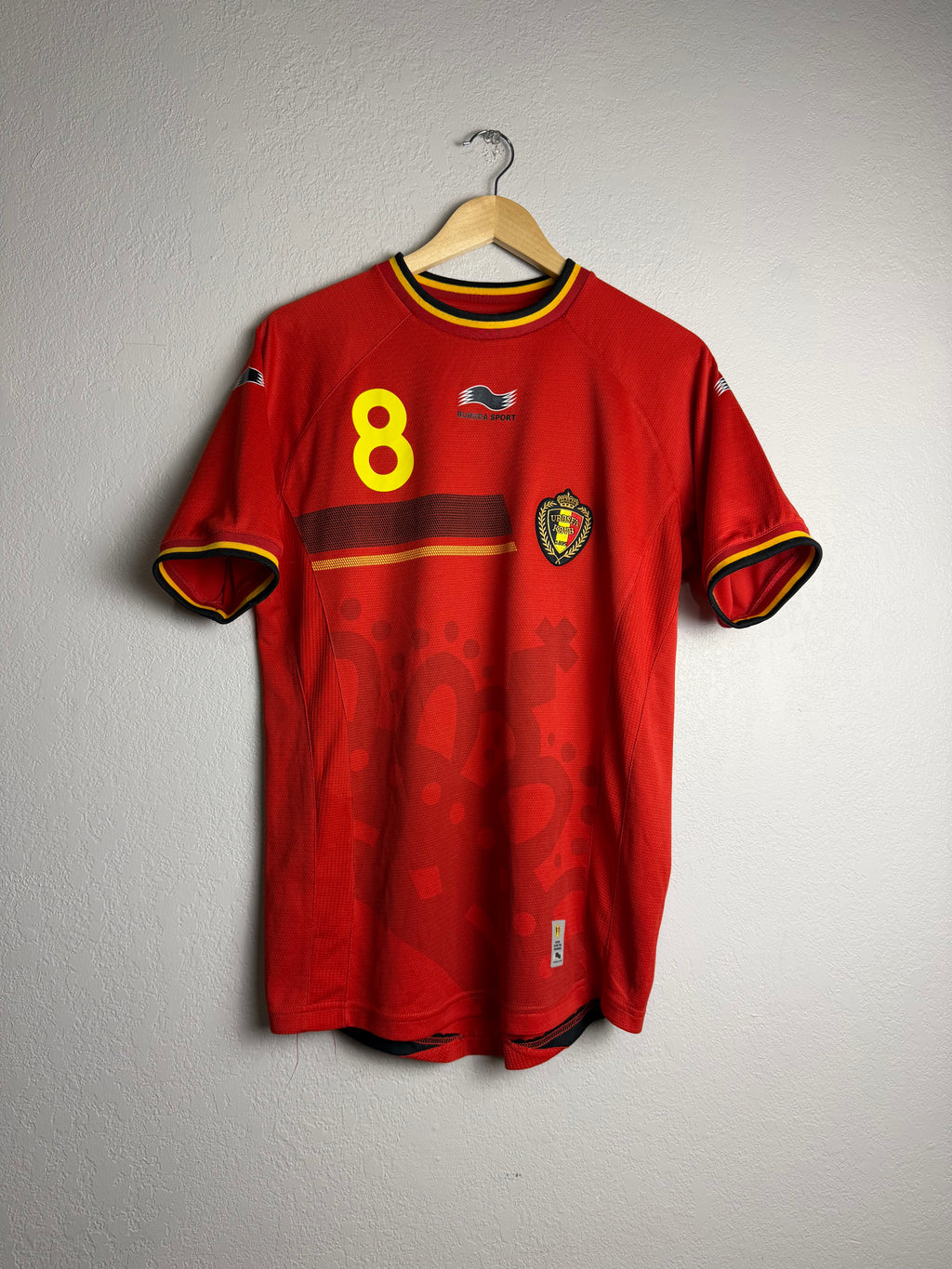 Belgium National Team 2014/15 Home Jersey #8 Fellaini