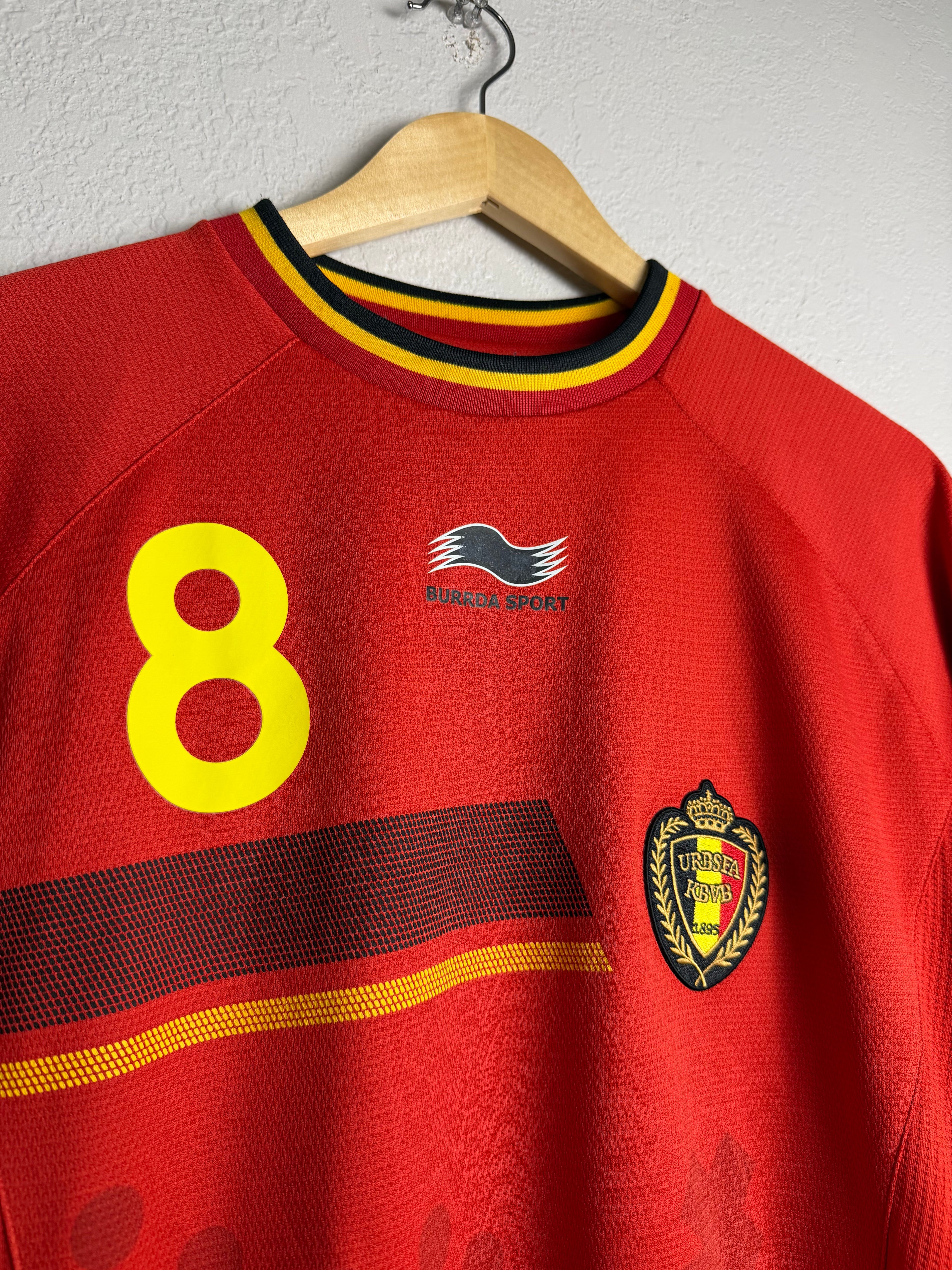 Belgium National Team 2014/15 Home Jersey #8 Fellaini